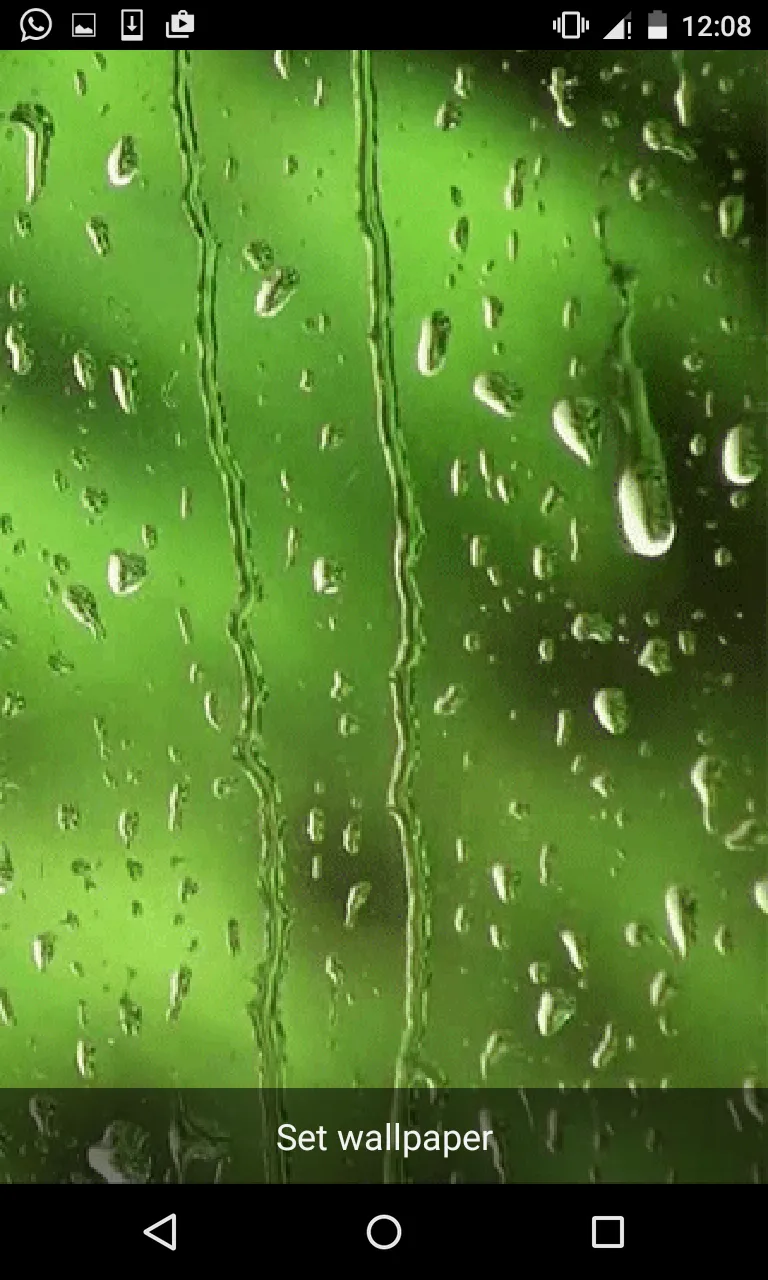 Rain Live Wallpapers | Indus Appstore | Screenshot