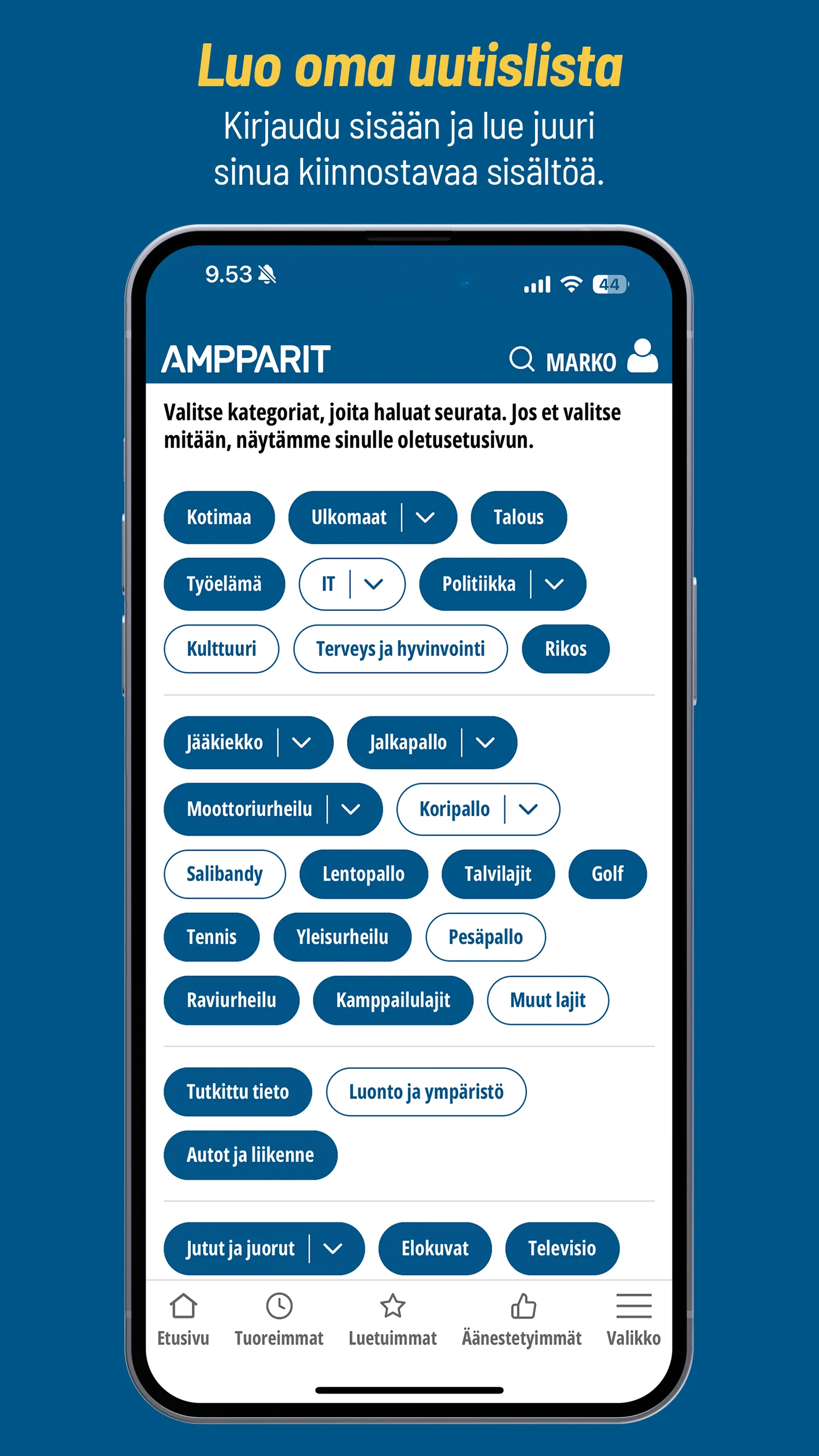 Ampparit.com | Indus Appstore | Screenshot