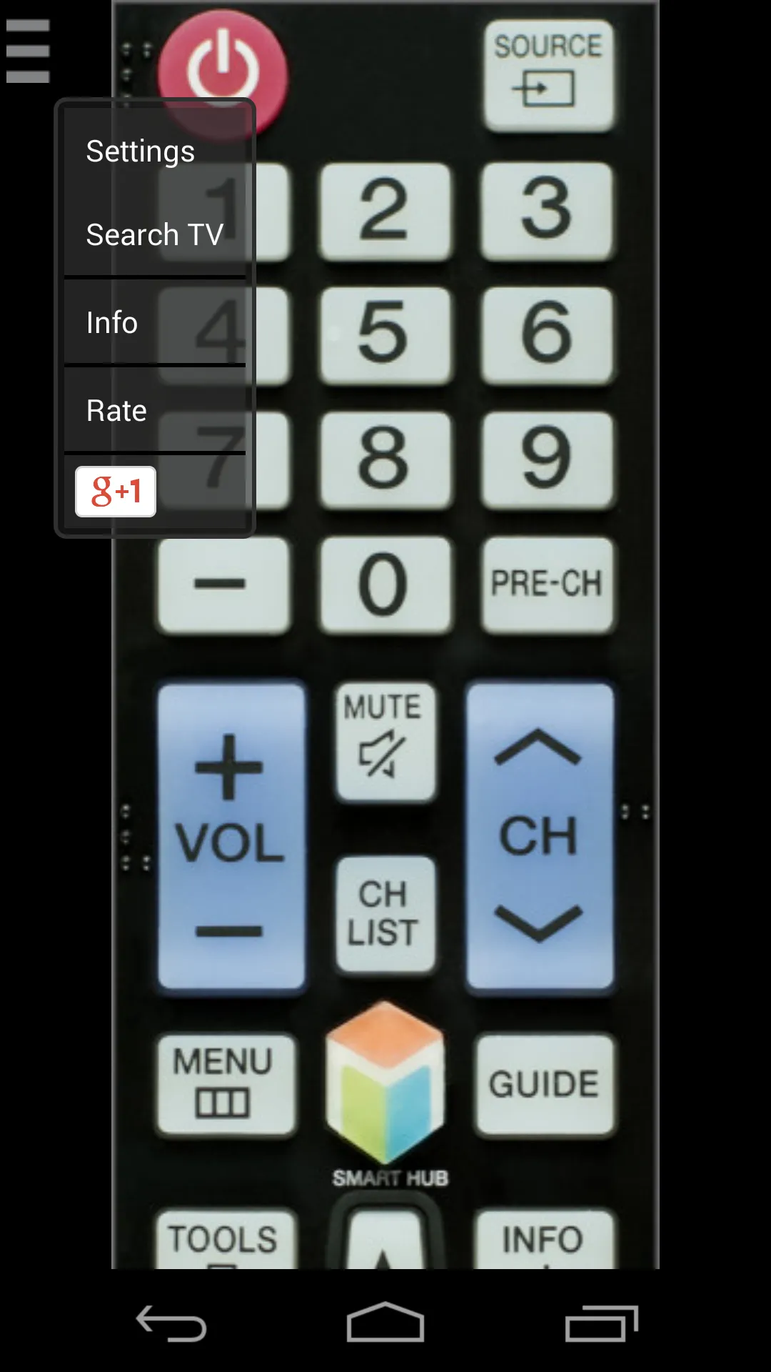 TV Remote for Samsung TV | Indus Appstore | Screenshot