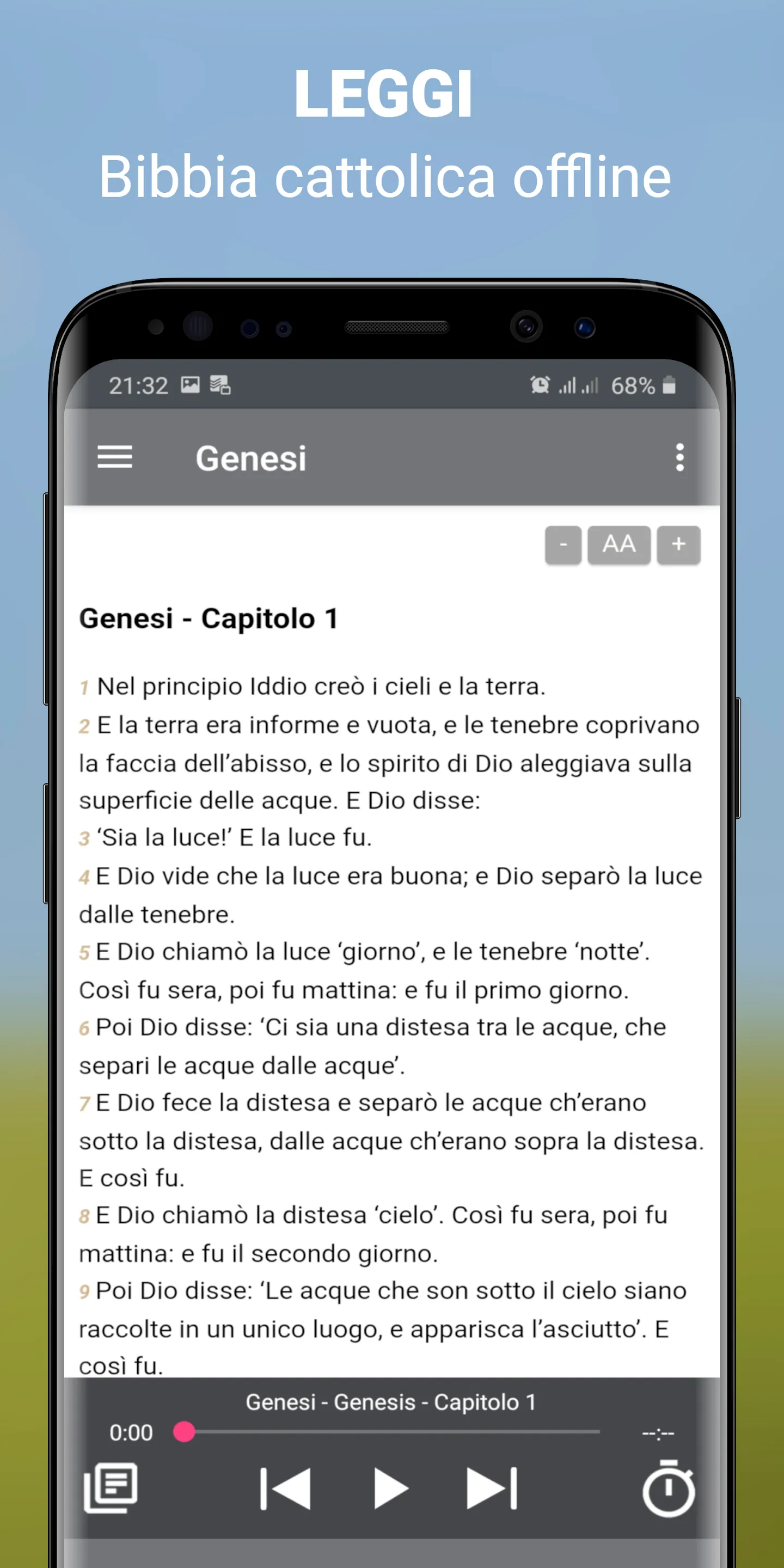 Offline Bibbia Italiano audio | Indus Appstore | Screenshot