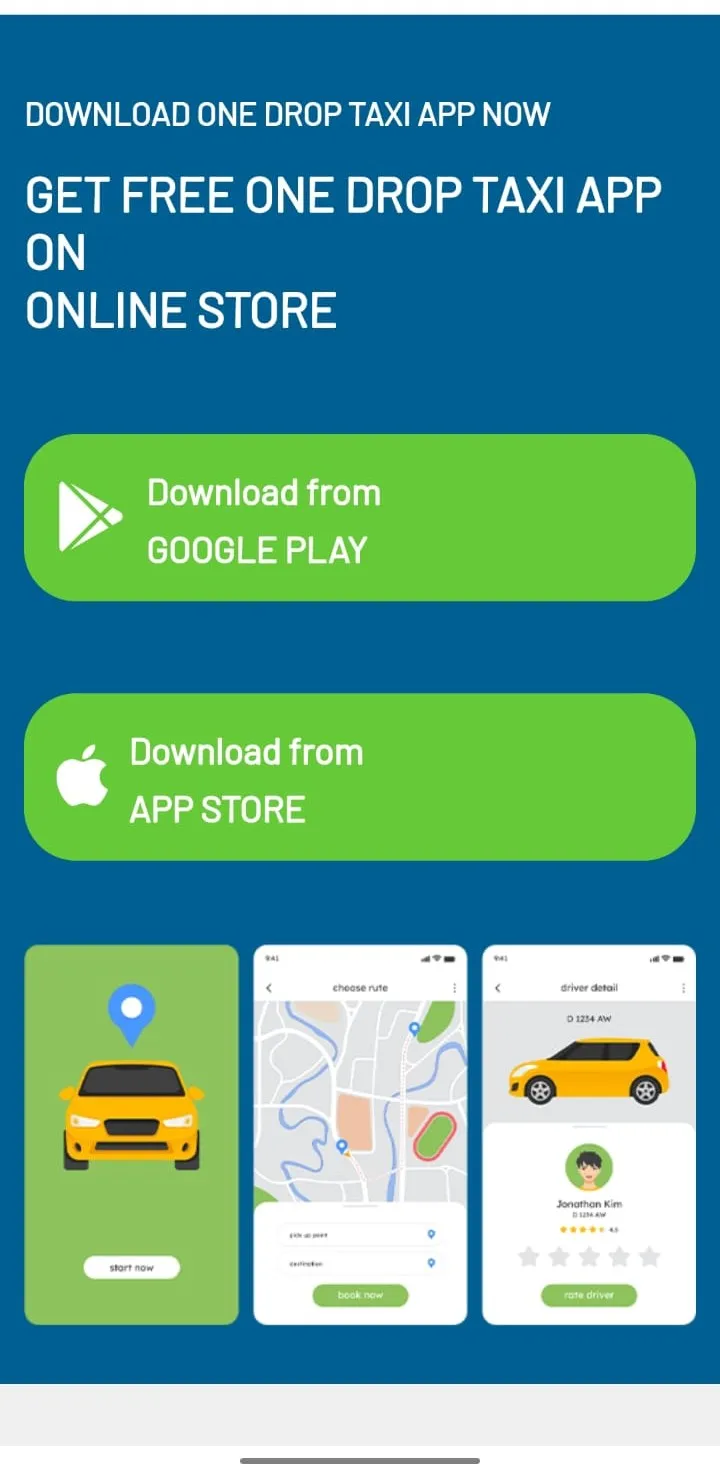 One Drop Taxi | Indus Appstore | Screenshot