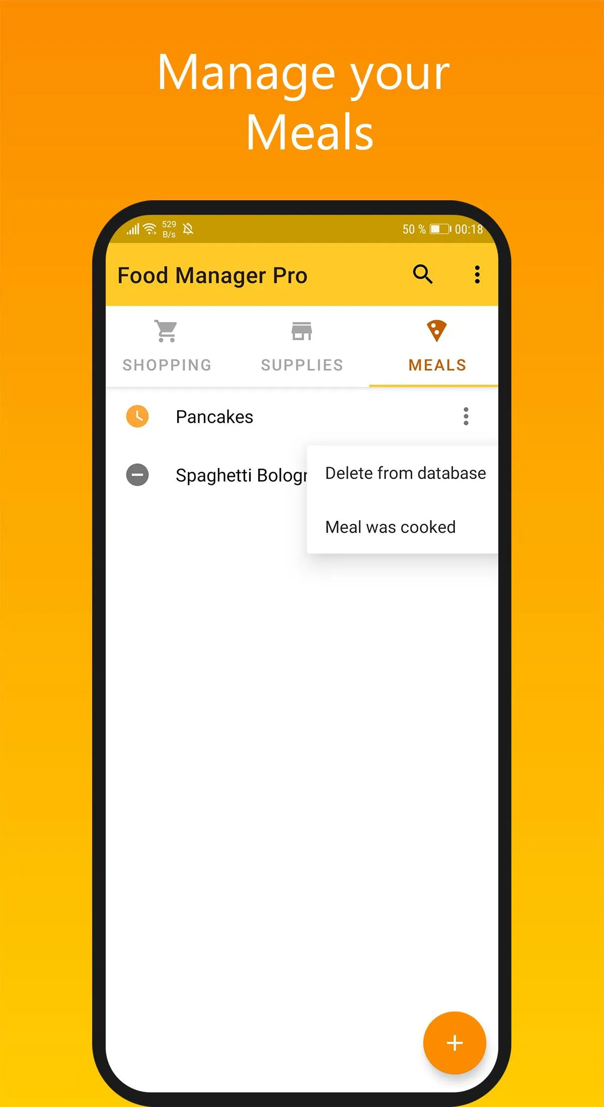 Food Manager | Indus Appstore | Screenshot