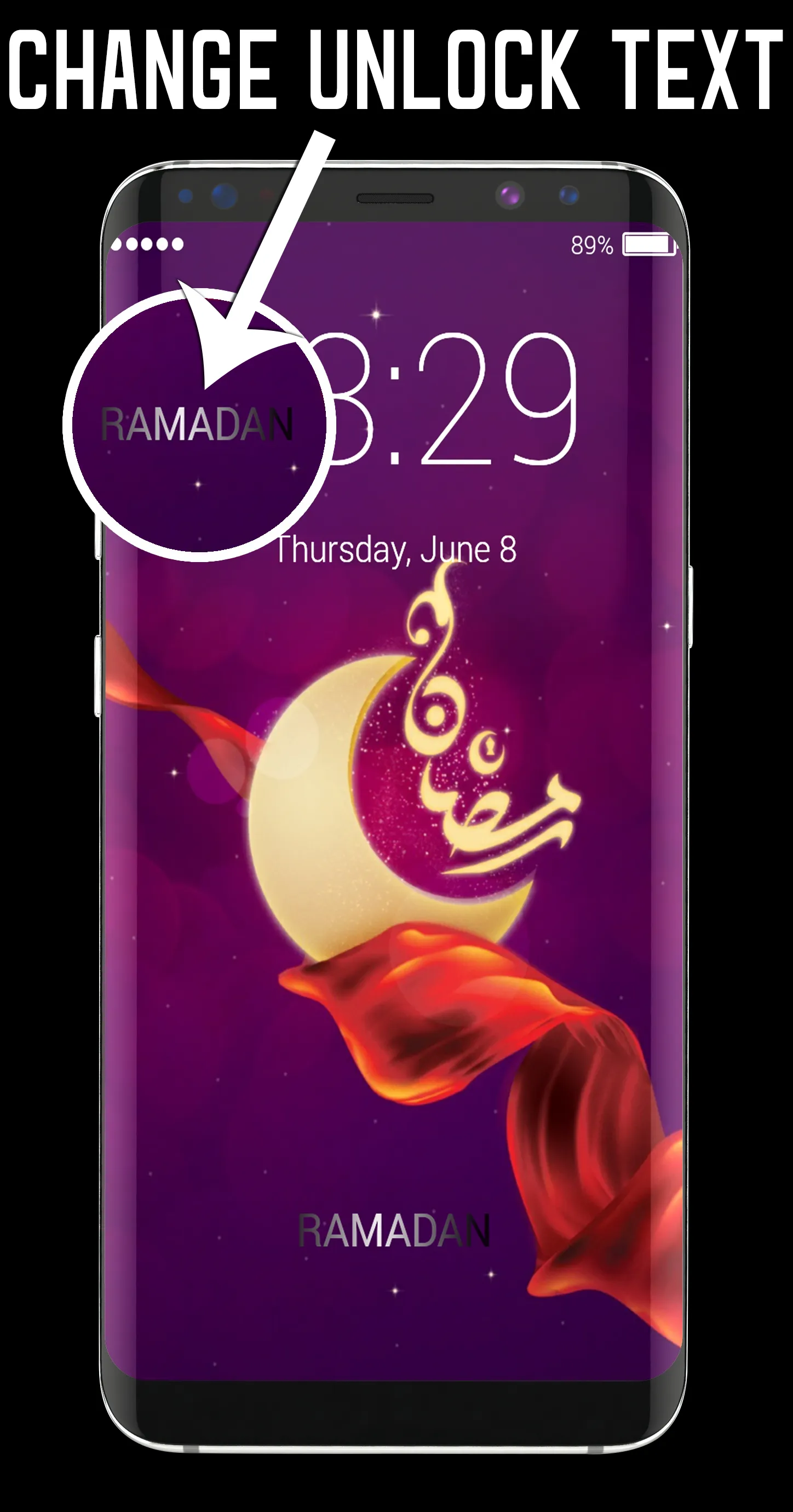 Ramadan Lock Screen | Indus Appstore | Screenshot