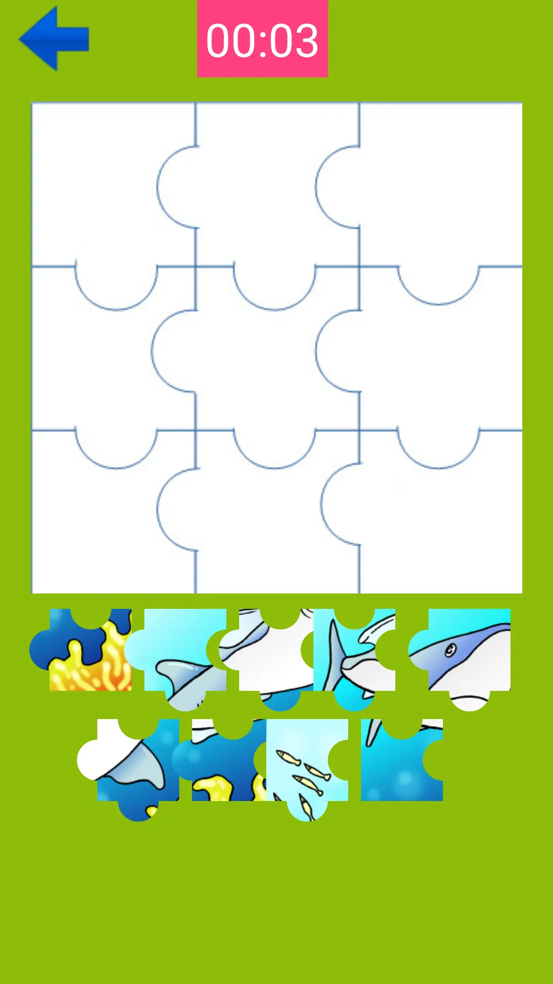 Sea Animal Puzzle | Indus Appstore | Screenshot