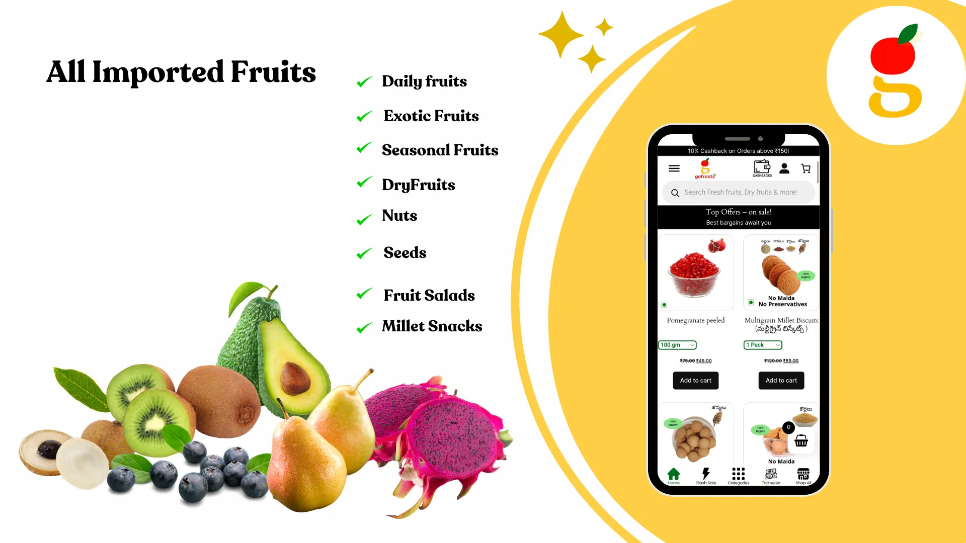 gofroots | Indus Appstore | Screenshot