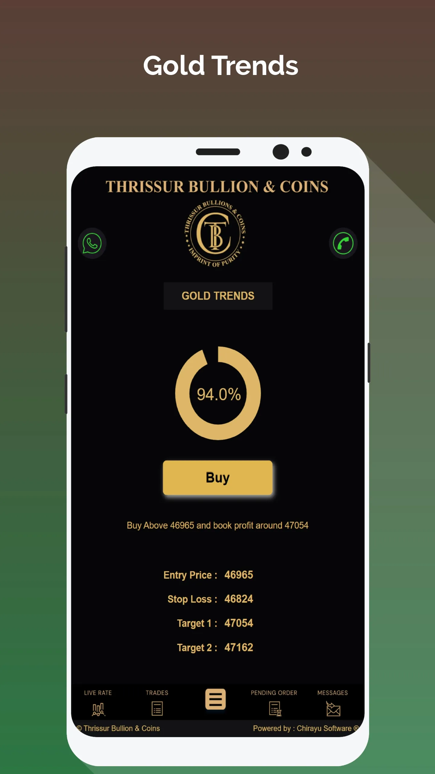 Thrissur Bullions & Coins | Indus Appstore | Screenshot