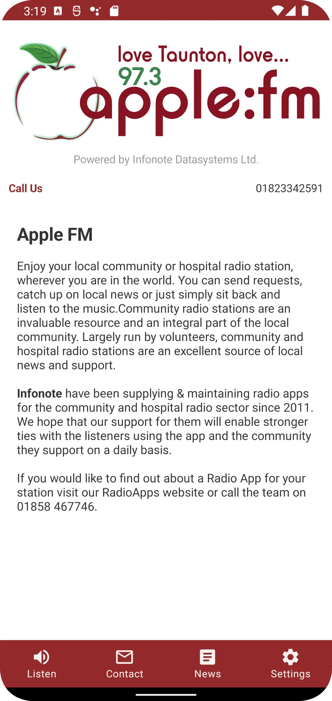 Apple FM | Indus Appstore | Screenshot