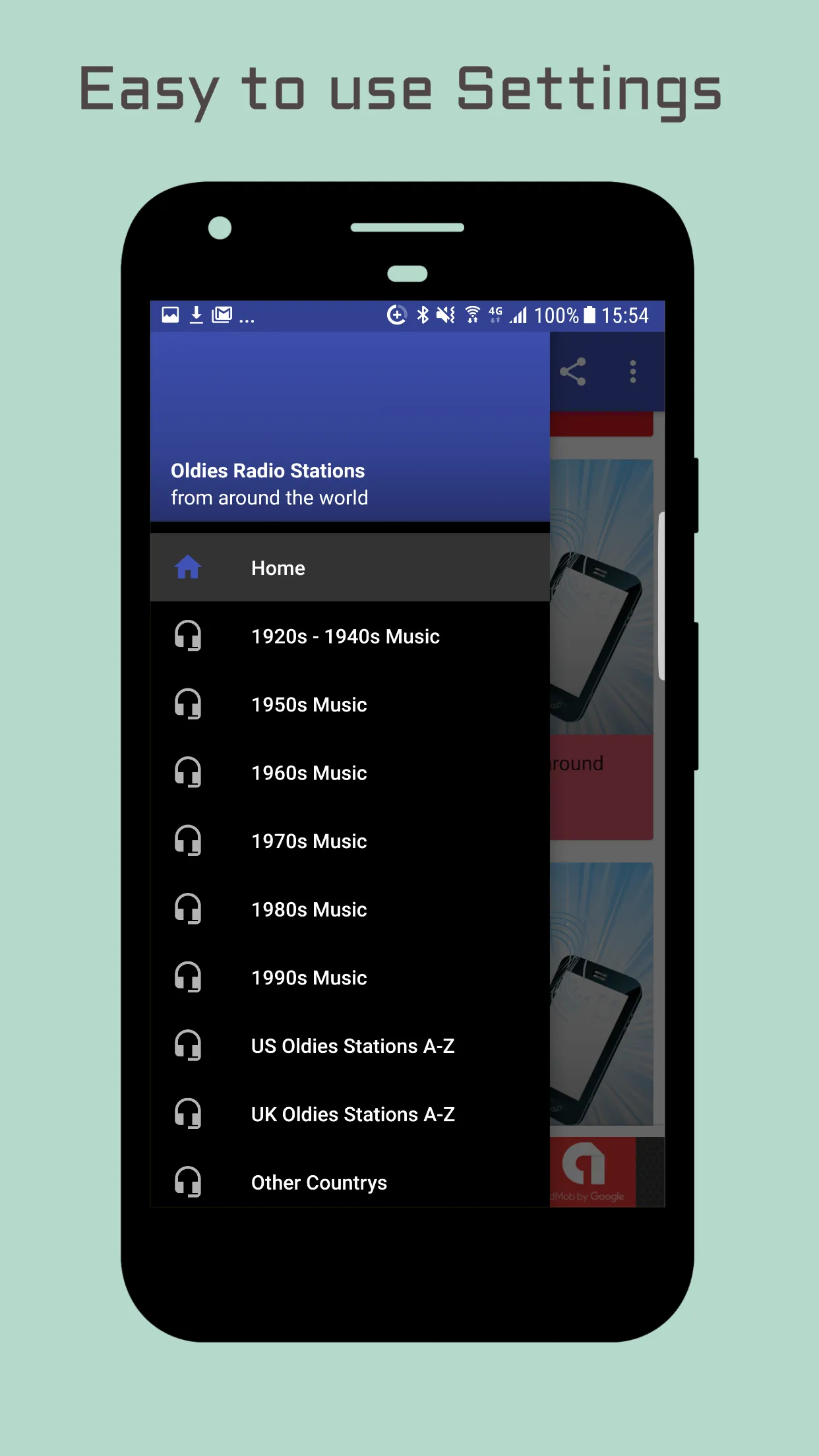 Oldies Radio 500+ Stations | Indus Appstore | Screenshot