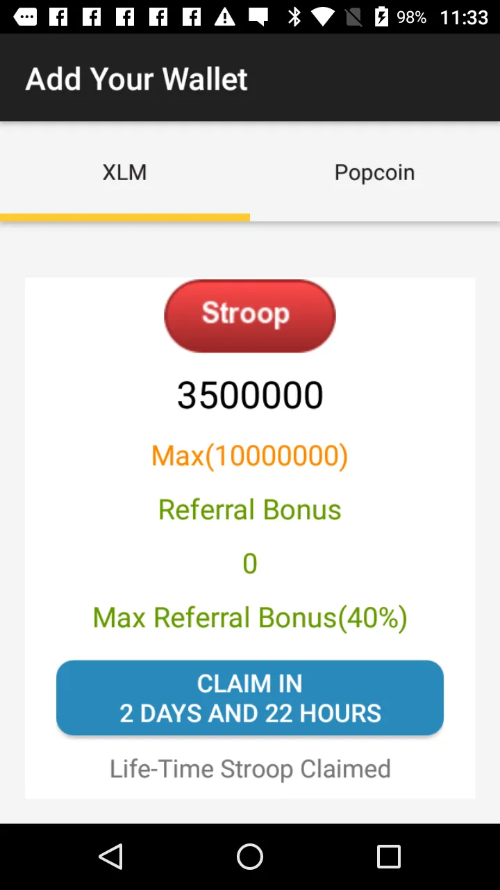 PopStellar - Earn XLM | Indus Appstore | Screenshot