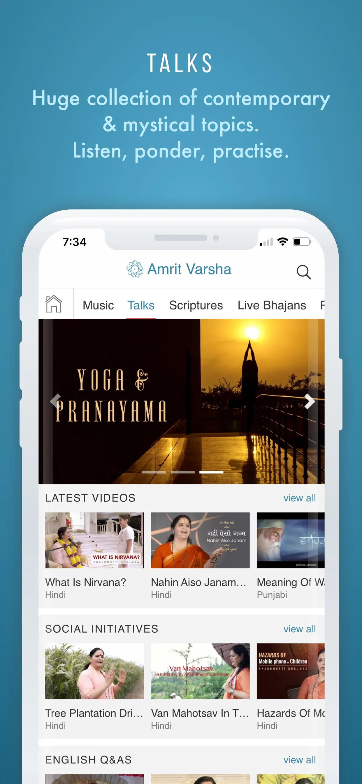 Amrit Varsha: Pearls of Wisdom | Indus Appstore | Screenshot