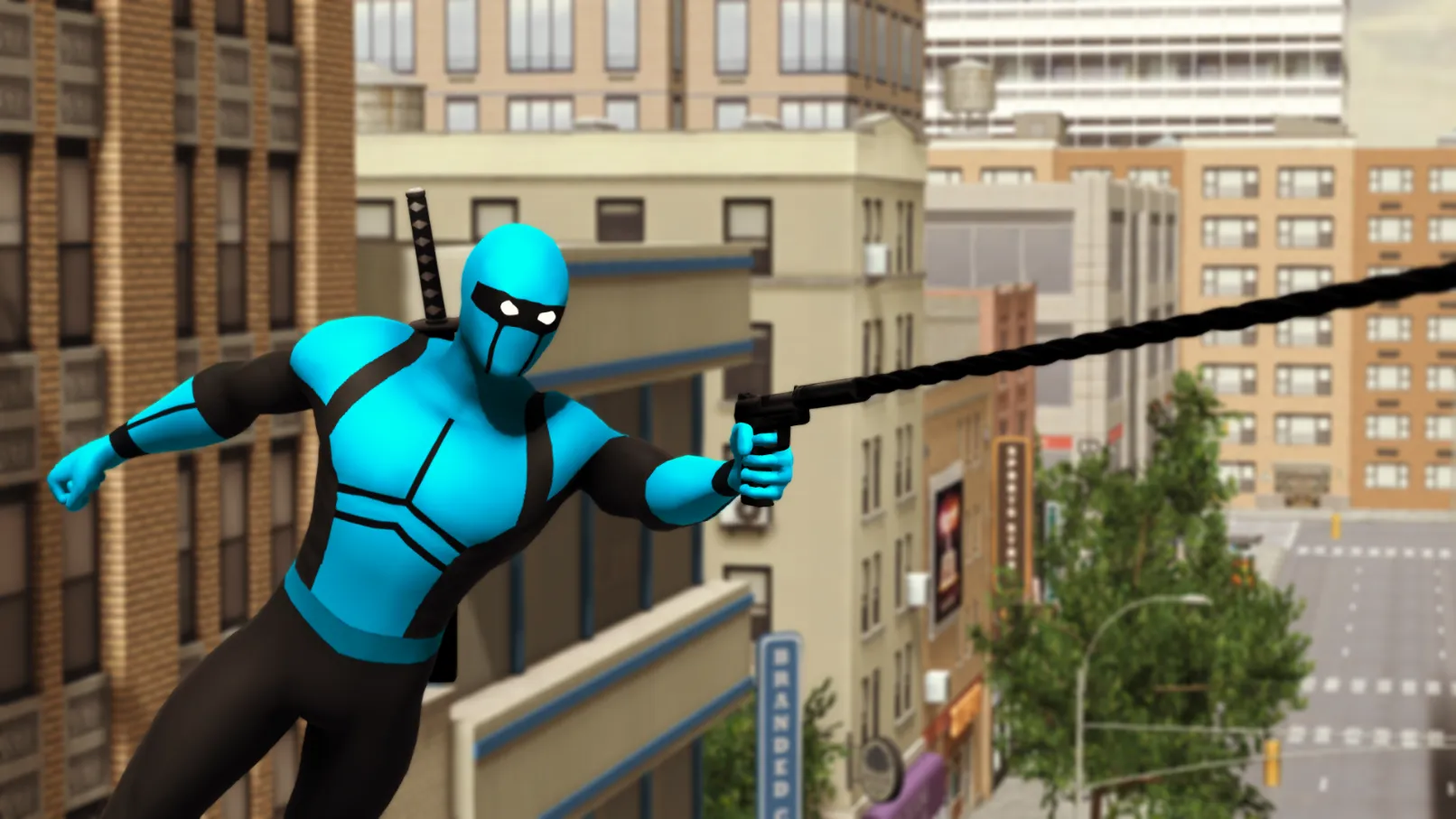 Blue Ninja : Superhero Game | Indus Appstore | Screenshot