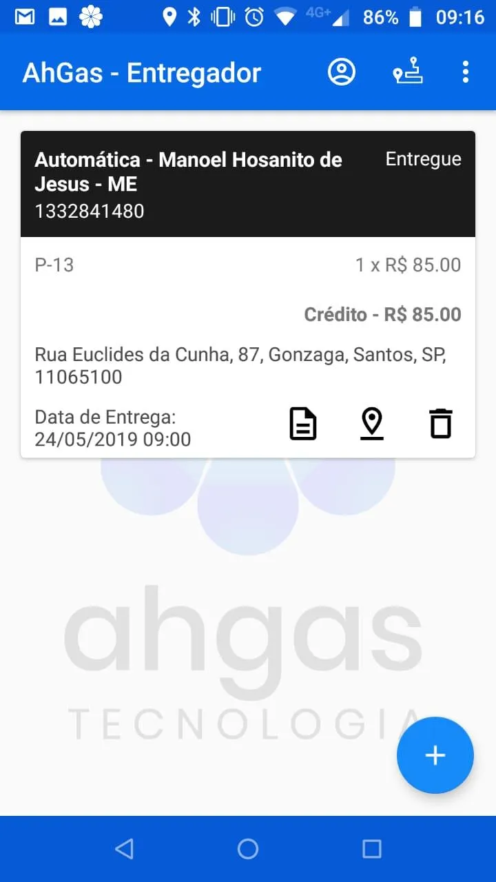 ahgas entregador | Indus Appstore | Screenshot