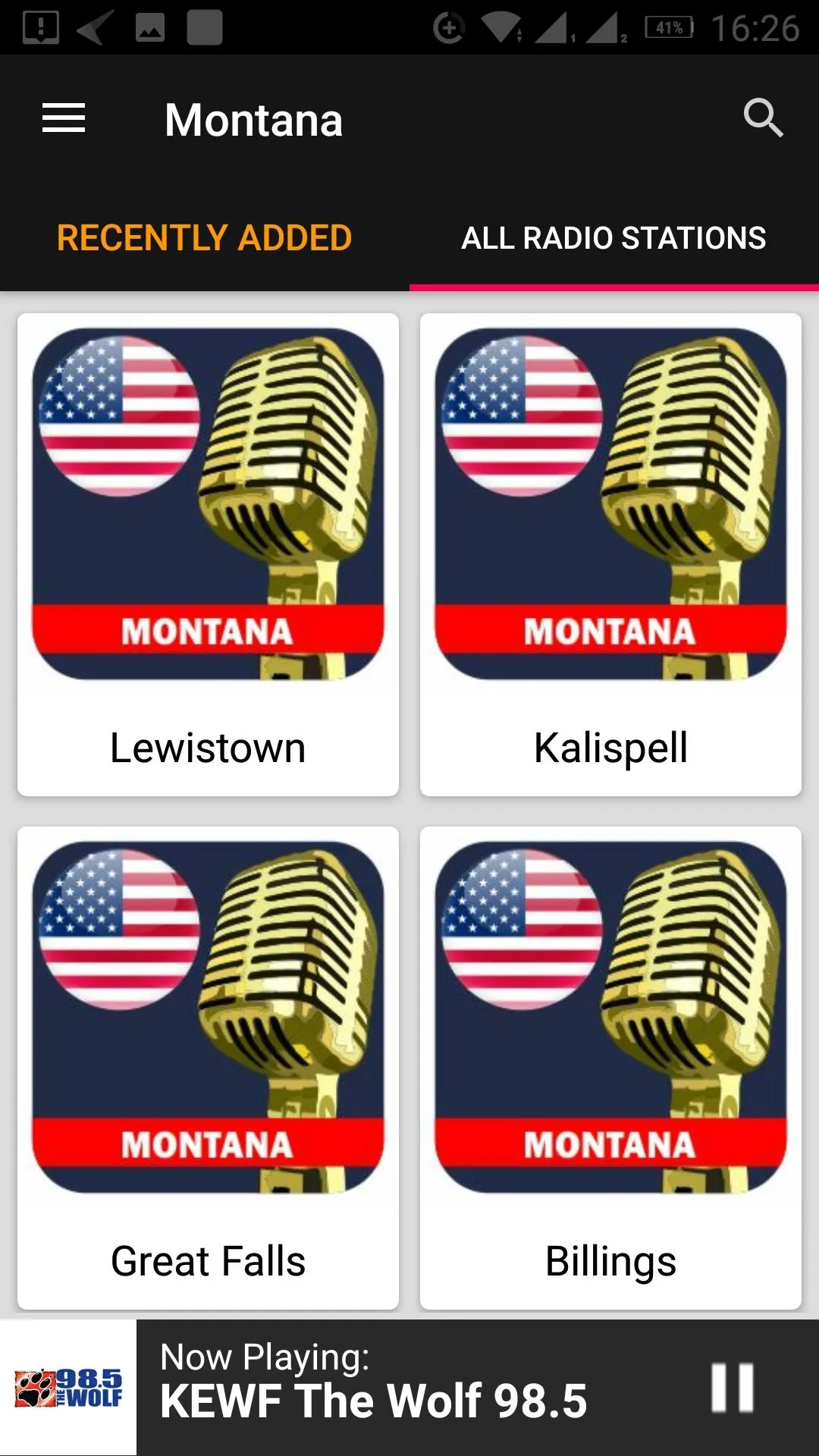 Montana Radio Stations - USA | Indus Appstore | Screenshot