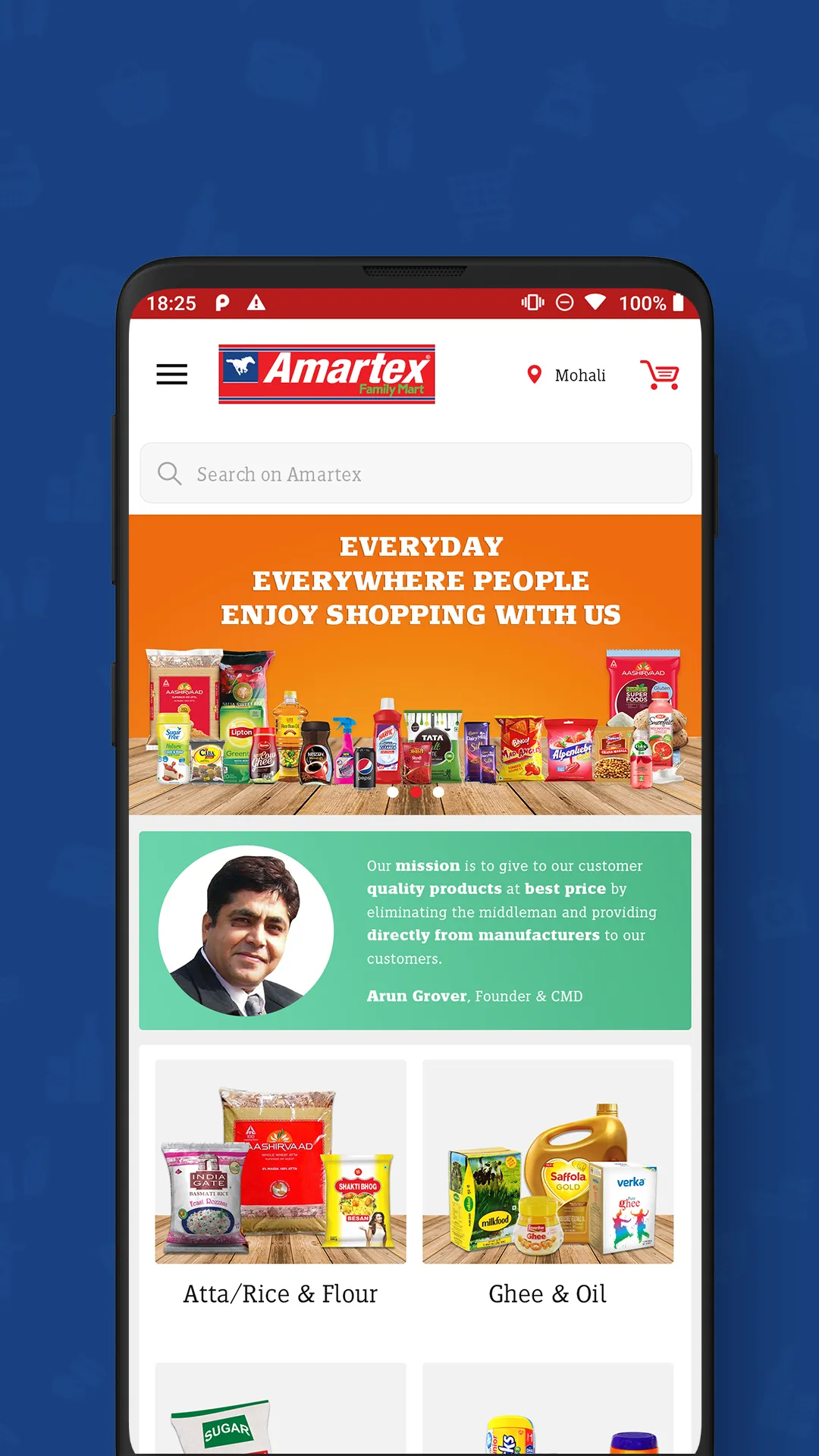 Amartex FamilyMart | Indus Appstore | Screenshot