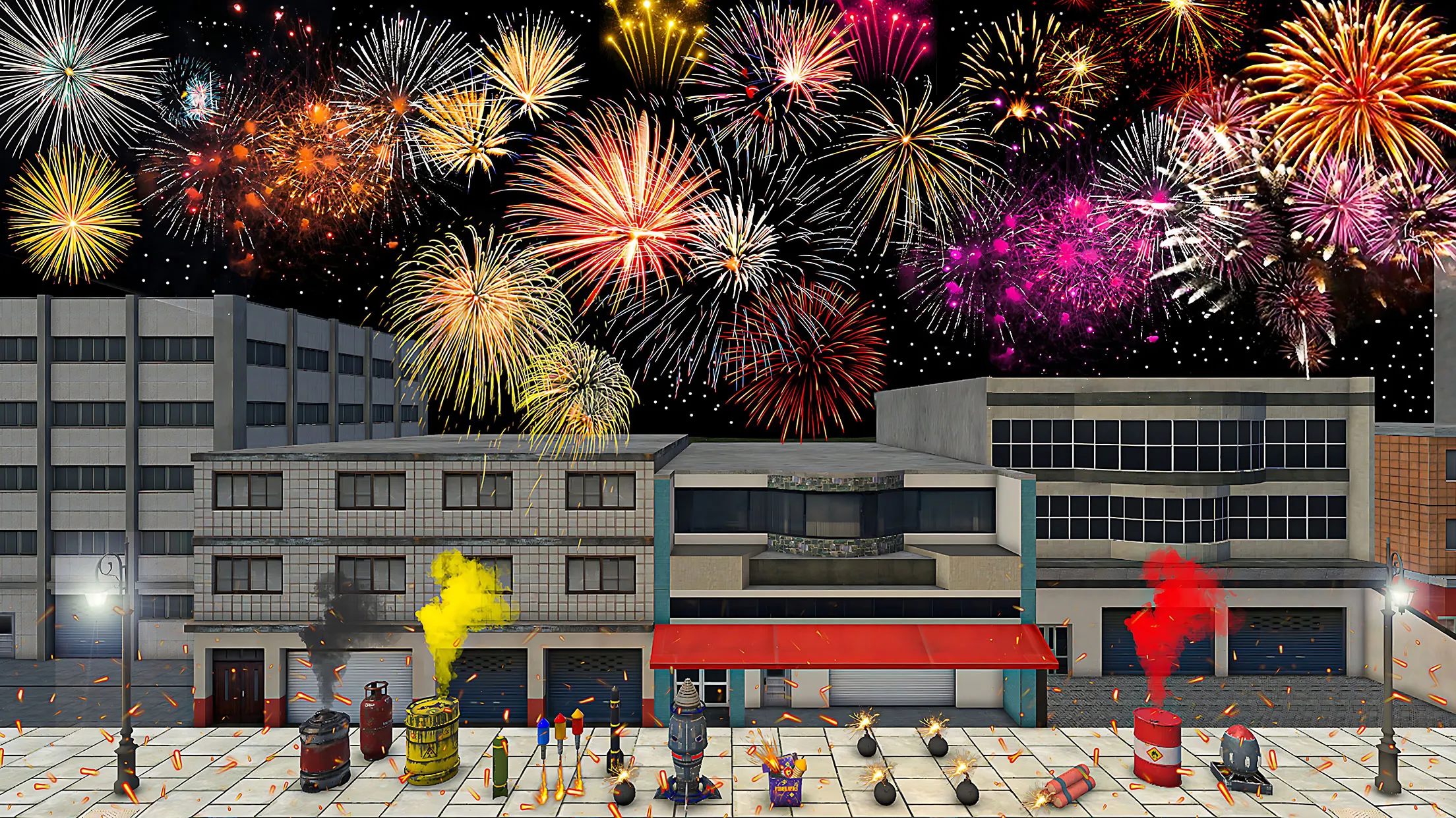 Fireworks Play: DIY Simulator | Indus Appstore | Screenshot