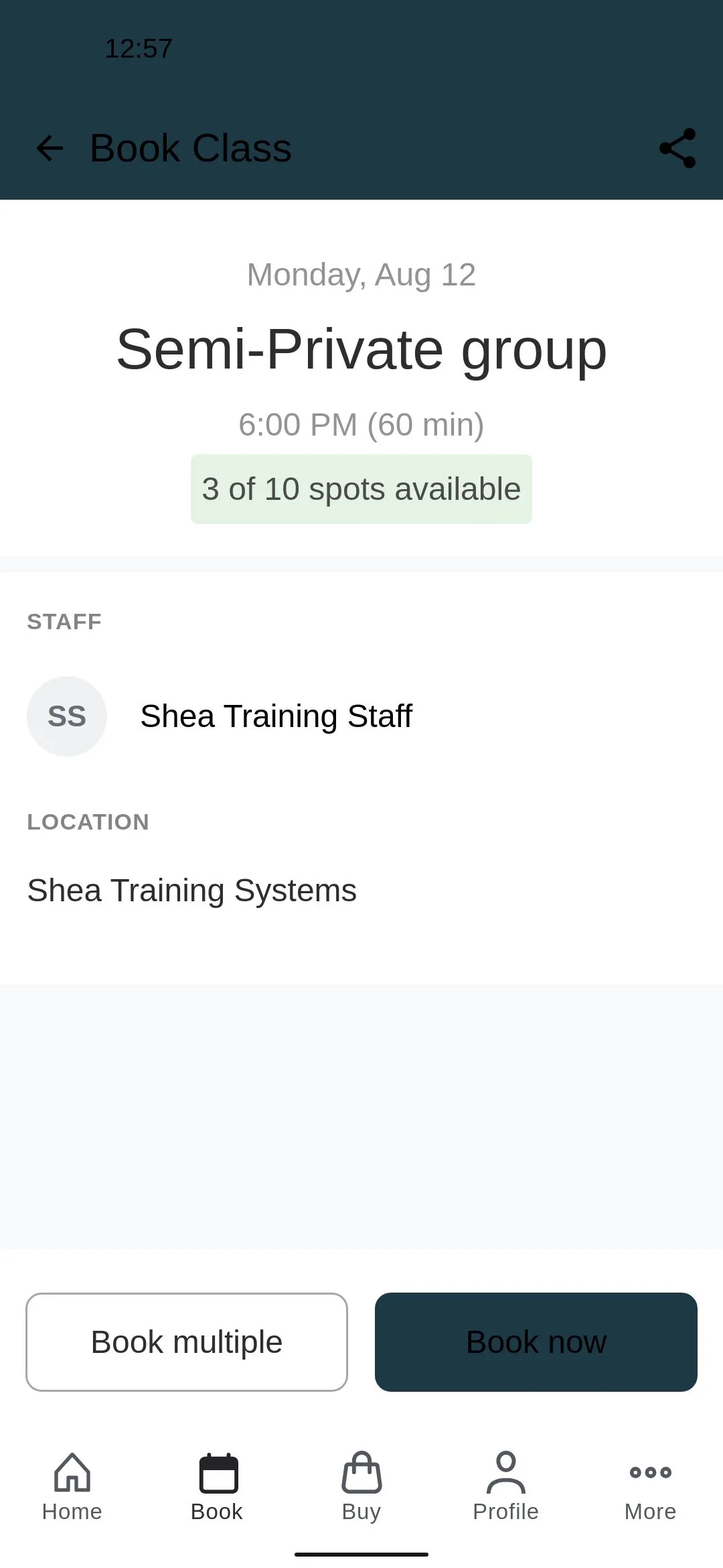 Shea Training Systems | Indus Appstore | Screenshot