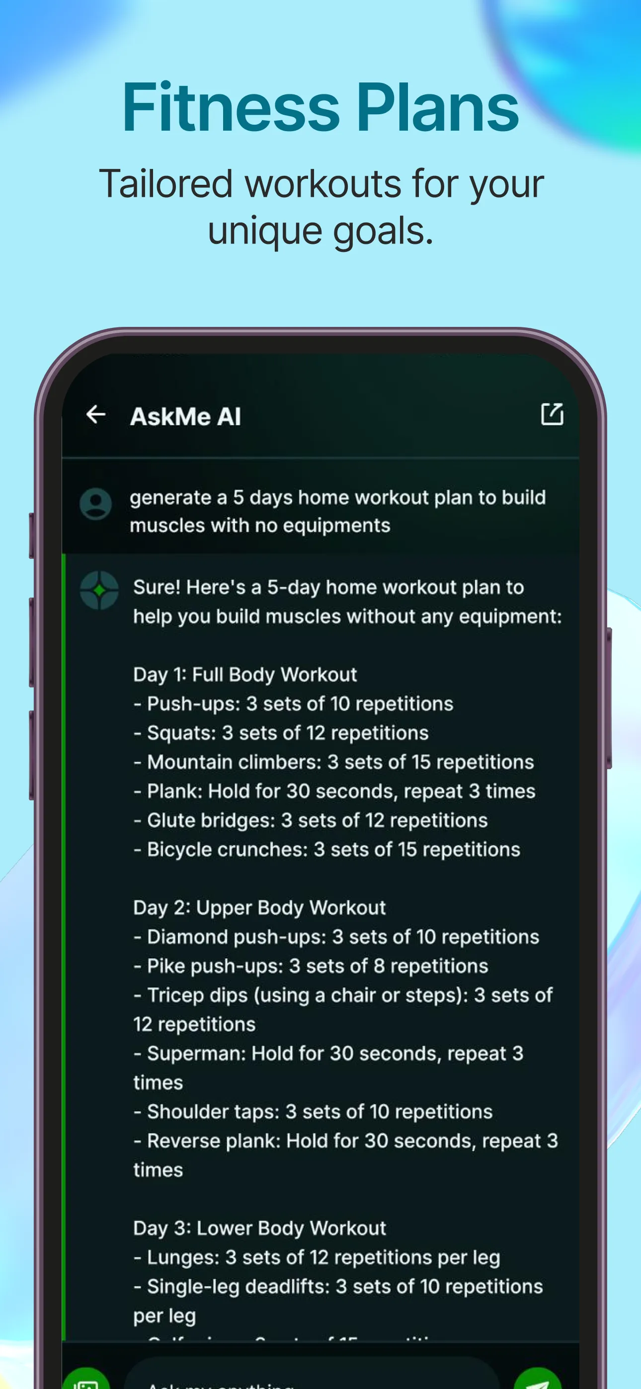 AskMe - AI Chat Helper | Indus Appstore | Screenshot