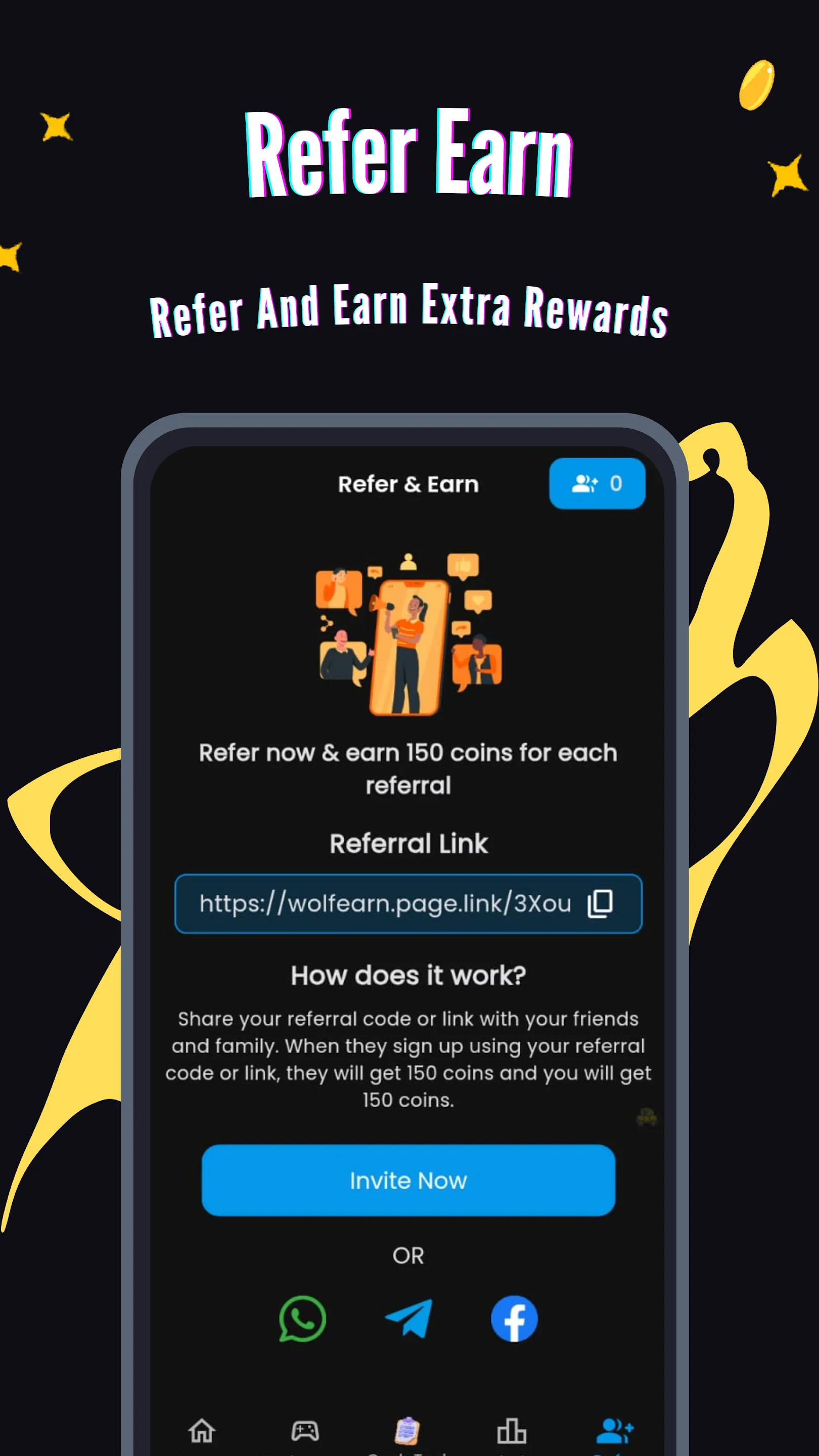 Wolf Earn - Easy Earning | Indus Appstore | Screenshot