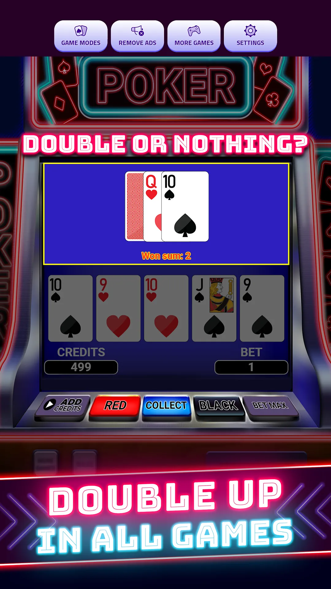 Video Poker - Casino Card Game | Indus Appstore | Screenshot