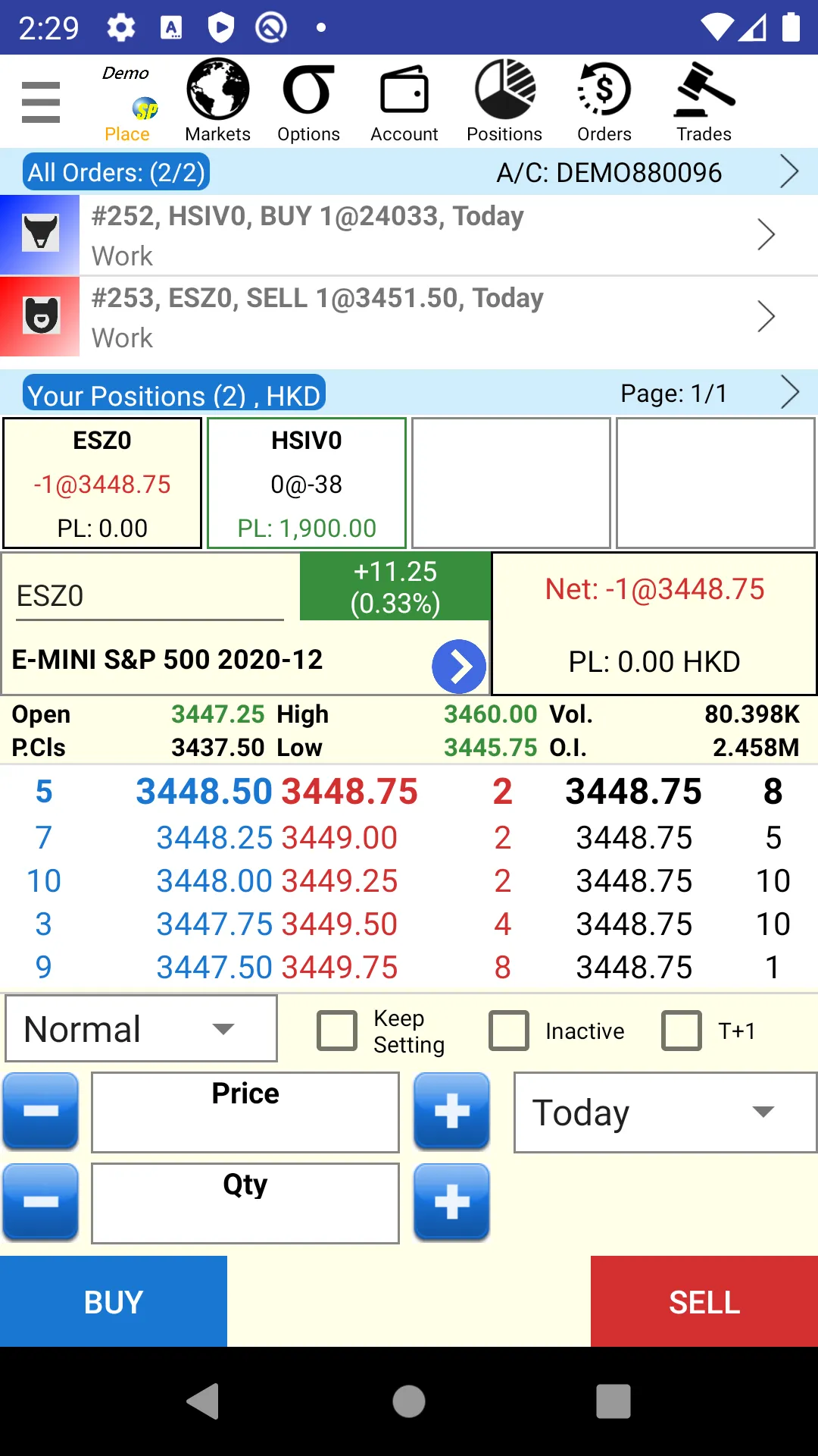 SPTrader Pro HD | Indus Appstore | Screenshot