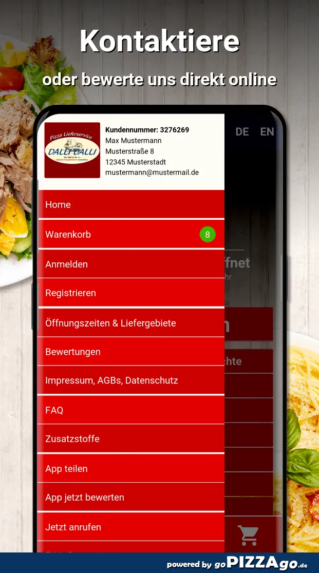 Pizza Dalli Dalli Stuhr | Indus Appstore | Screenshot