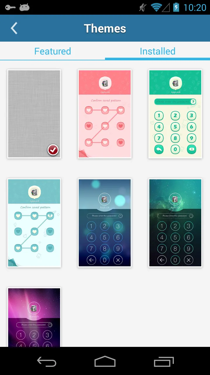 AppLock Theme Pink | Indus Appstore | Screenshot