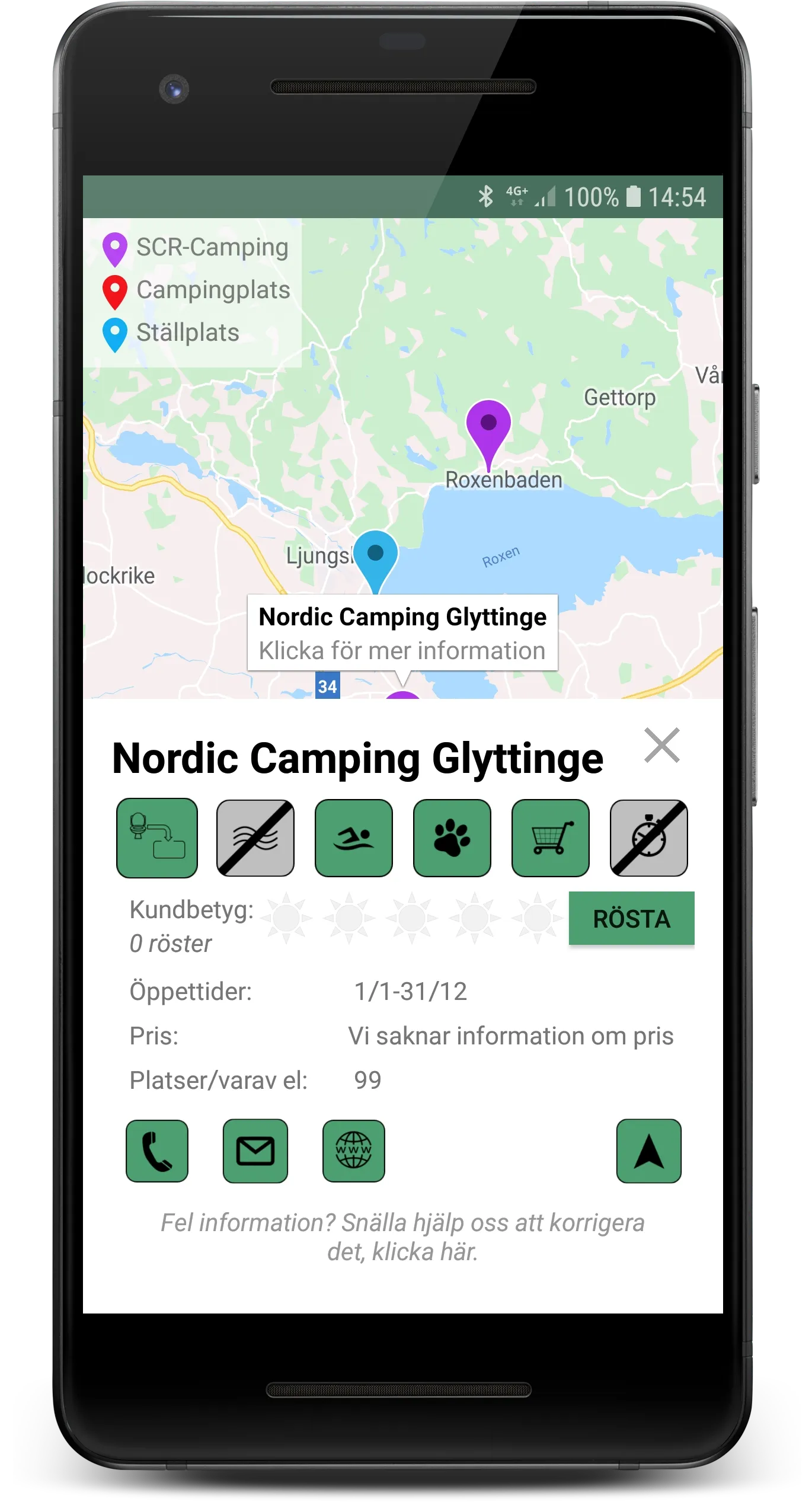 CampApp Sweden | Indus Appstore | Screenshot