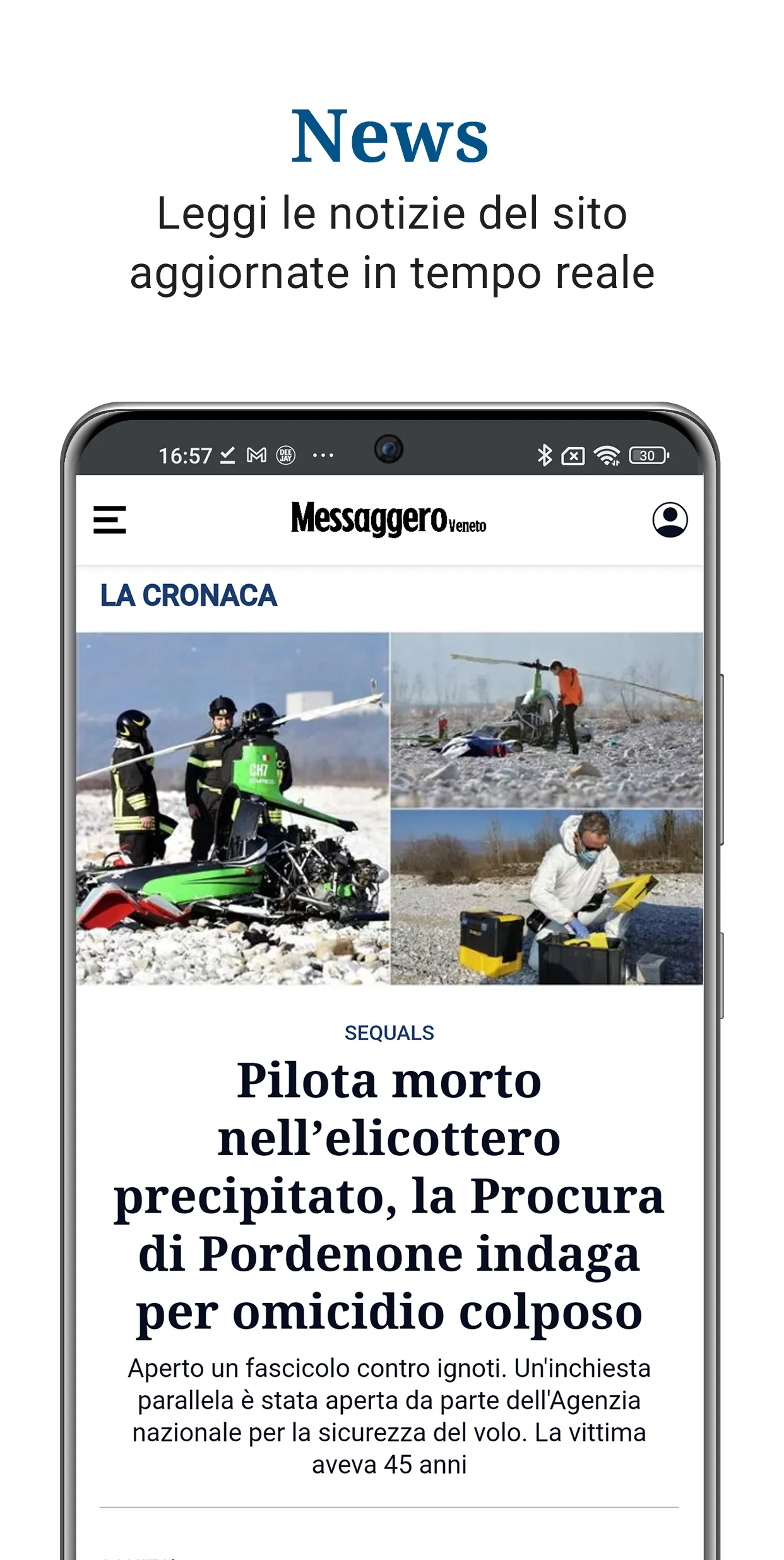 Messaggero Veneto | Indus Appstore | Screenshot