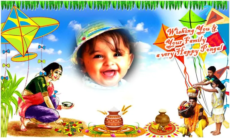 Happy Sankranti pongal Frames | Indus Appstore | Screenshot