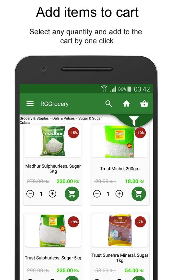 RGgrocery- Online Grocery | Indus Appstore | Screenshot