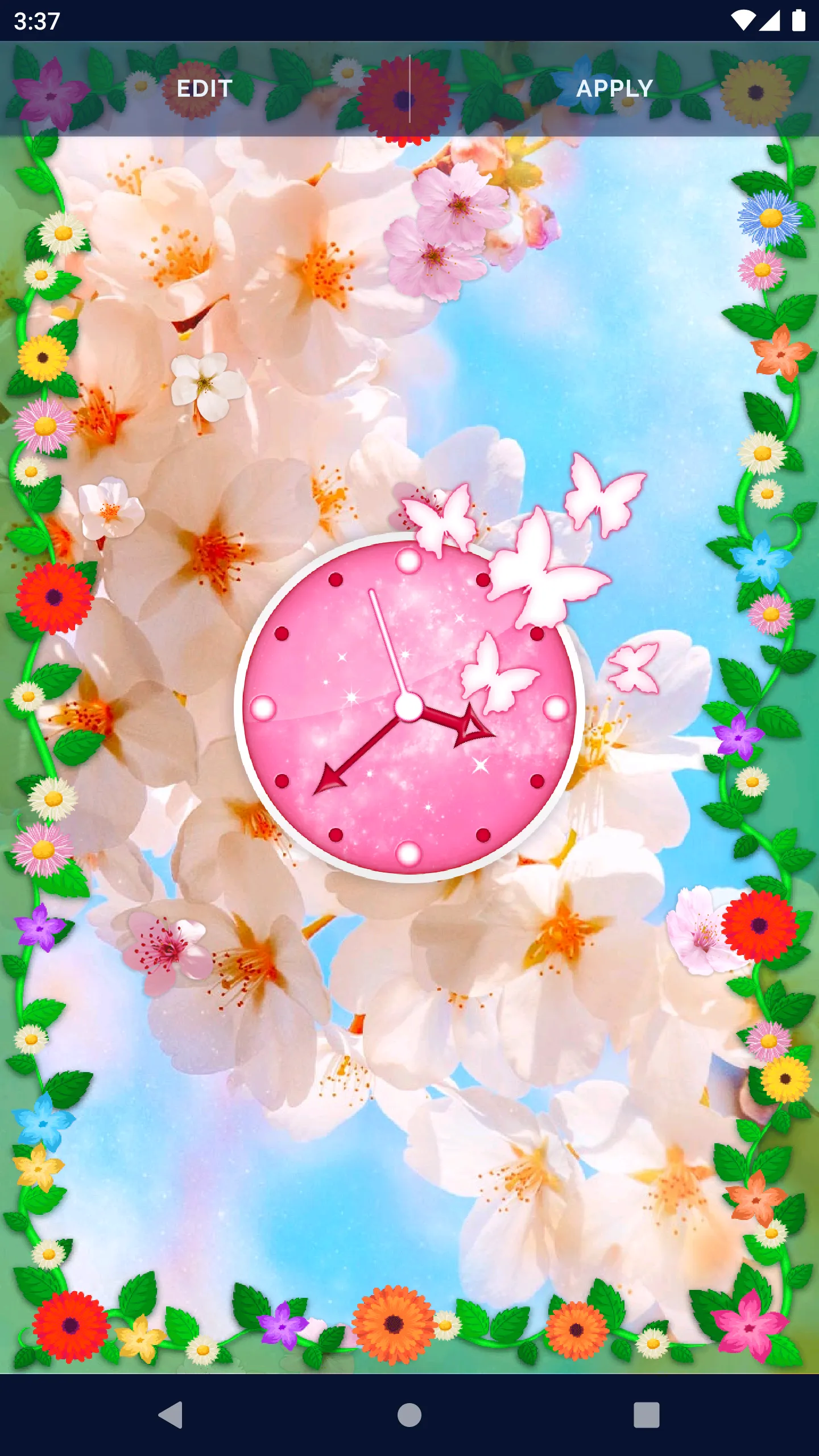 Sakura Flower Live Wallpaper | Indus Appstore | Screenshot