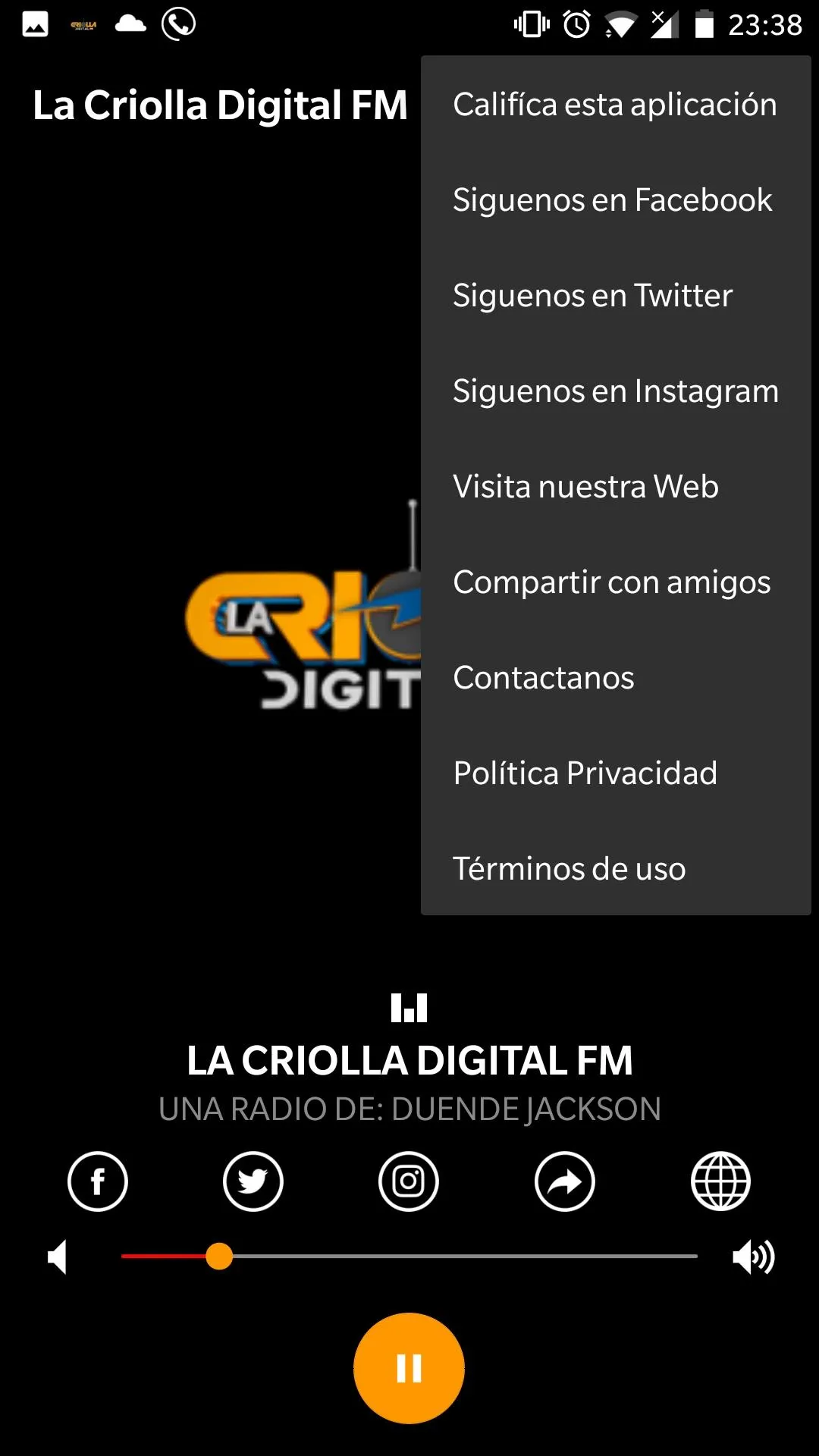 La Criolla Digital FM | Indus Appstore | Screenshot