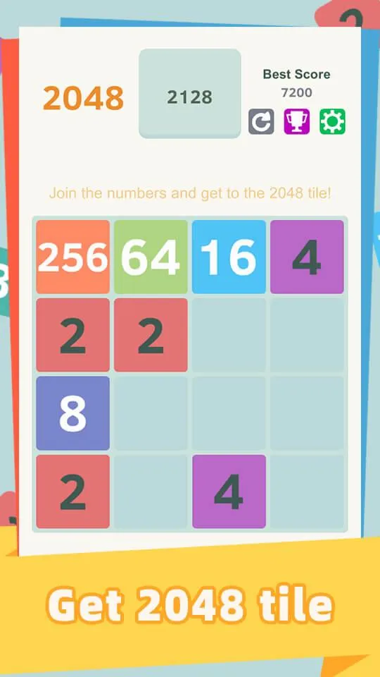 2048 - worldwide poplar game | Indus Appstore | Screenshot