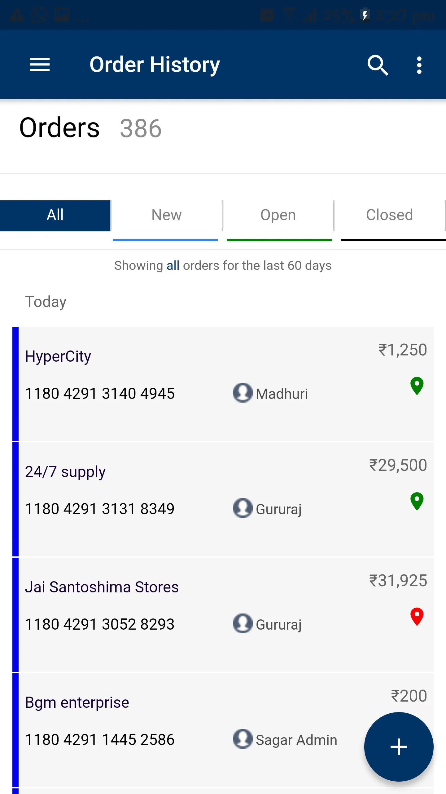 Orderjini | Indus Appstore | Screenshot