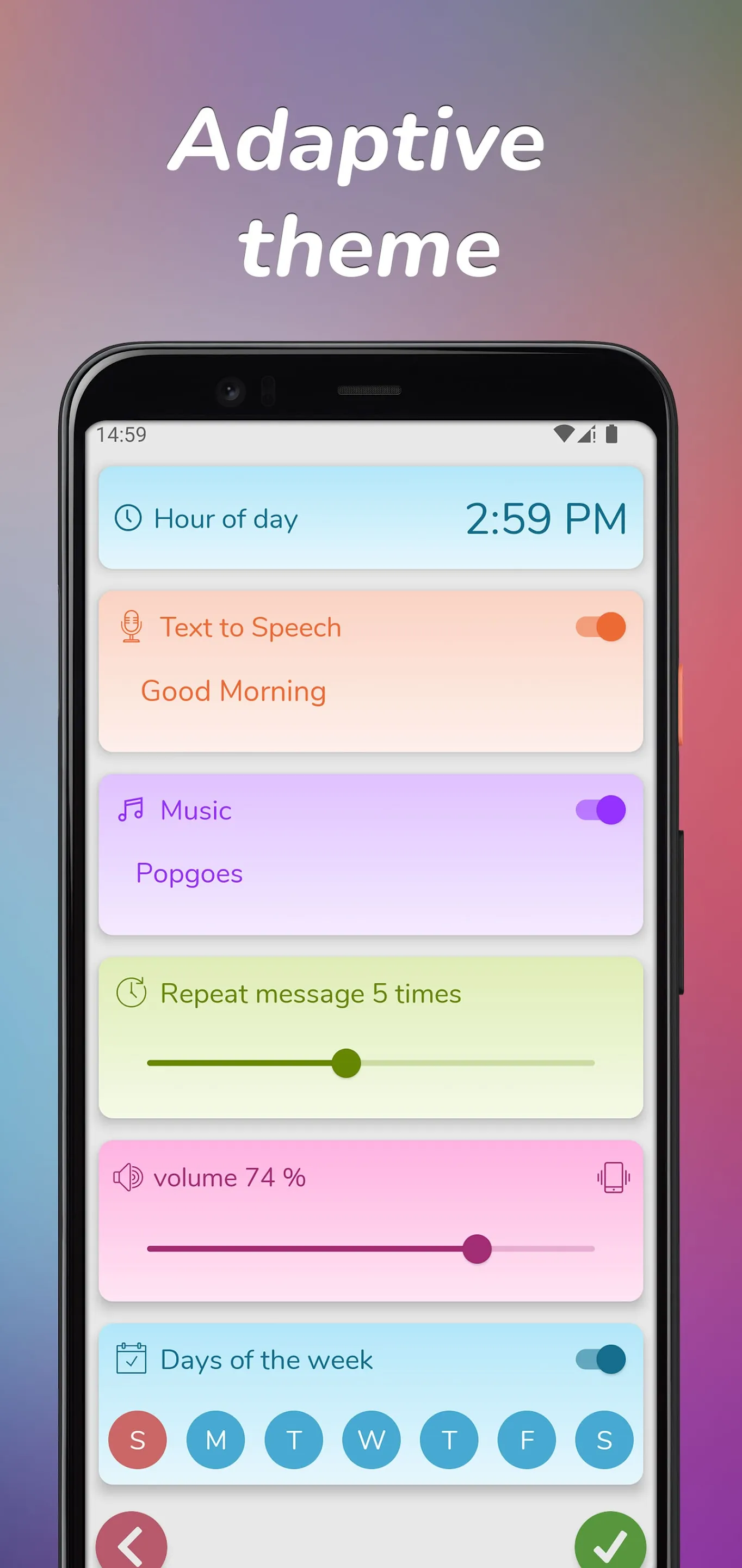 Voice Alarm | Indus Appstore | Screenshot