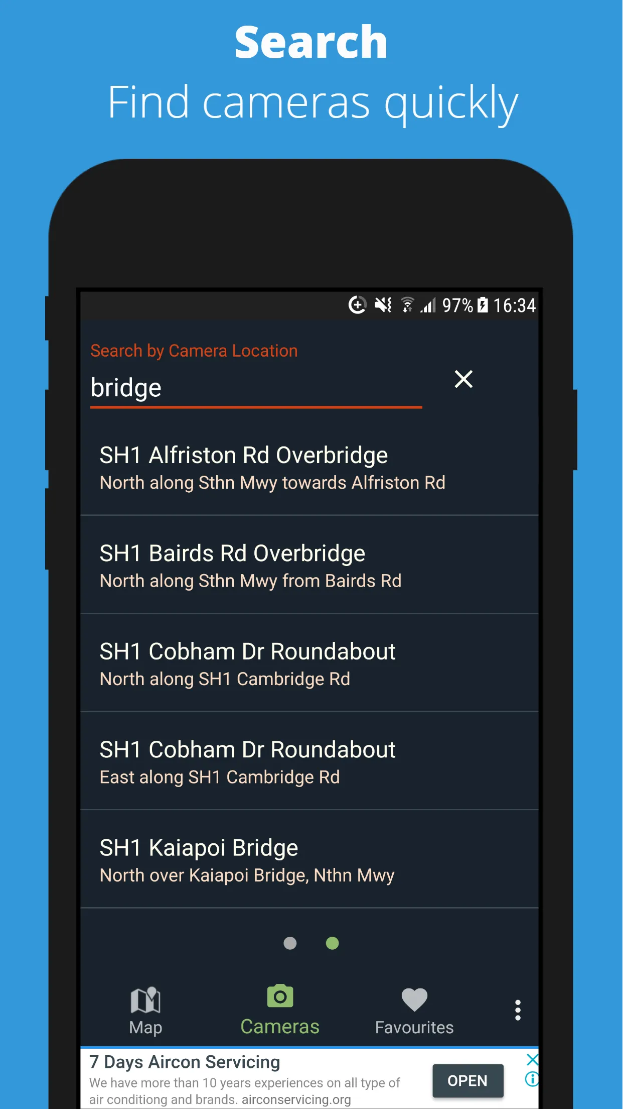 NZ Traffic Cameras | Indus Appstore | Screenshot