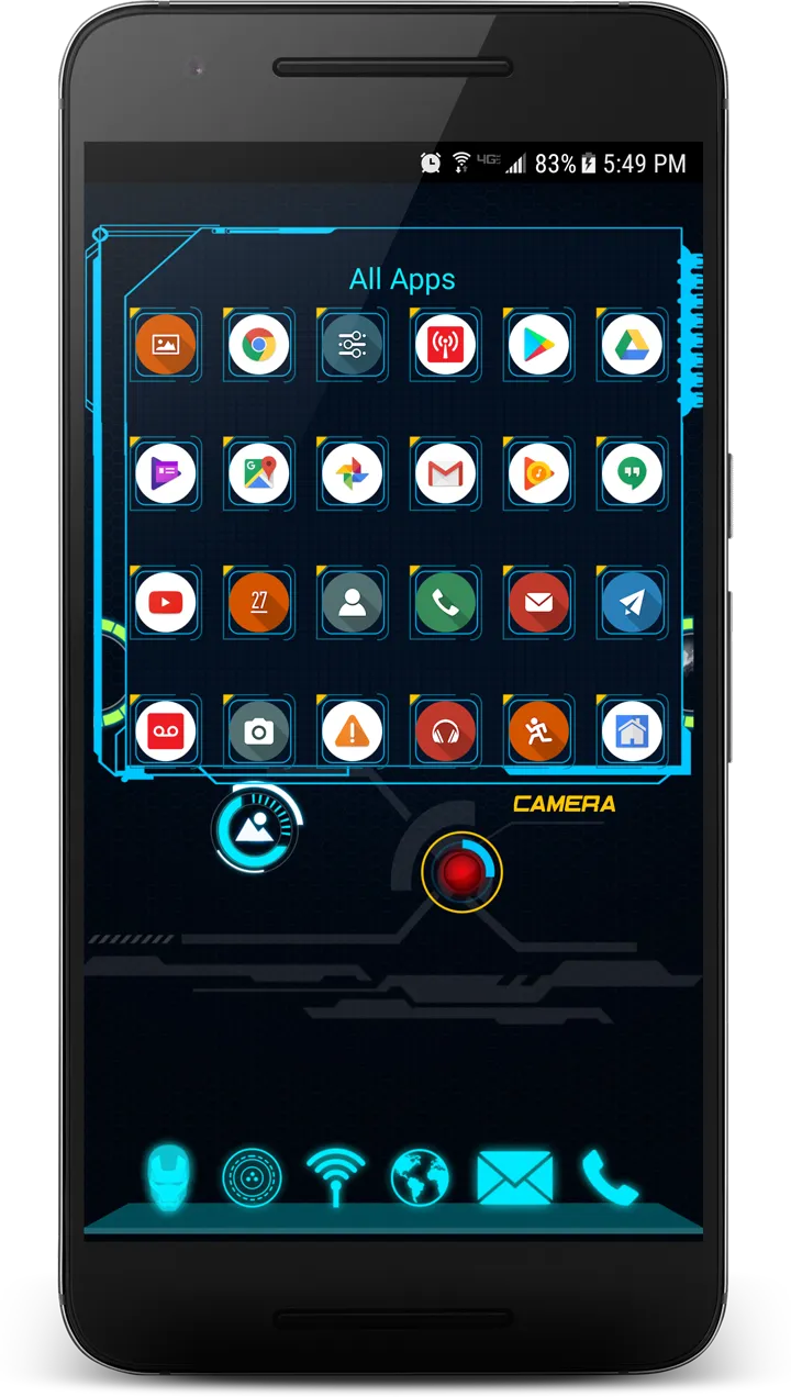 Jarvis Arc Launcher - Beta | Indus Appstore | Screenshot