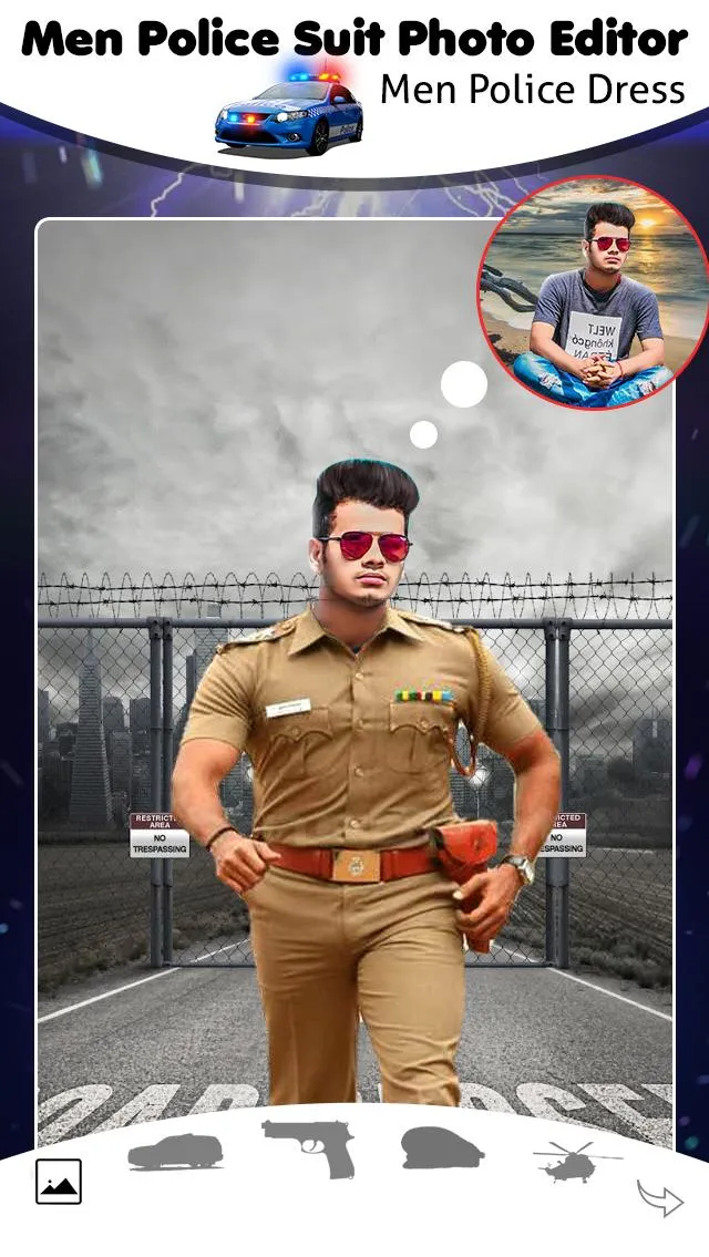 Police Photo Suit | Indus Appstore | Screenshot