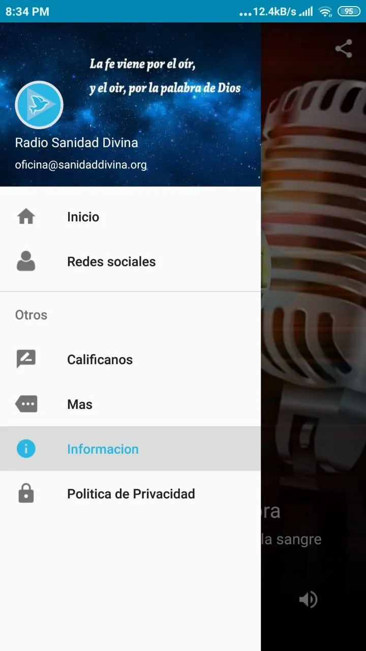 Radio Sanidad Divina | Indus Appstore | Screenshot