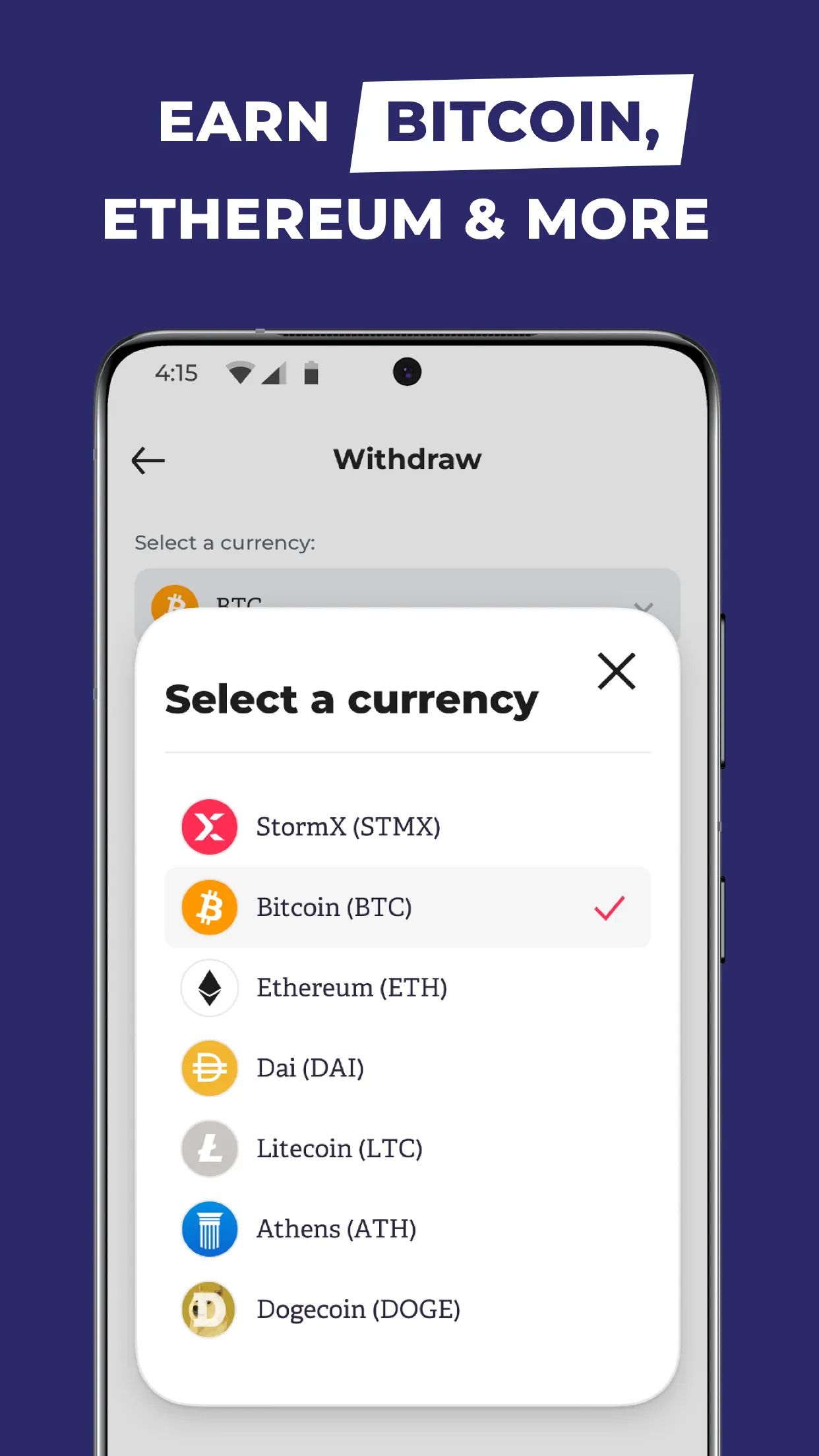 StormX: Shop and Earn Crypto | Indus Appstore | Screenshot