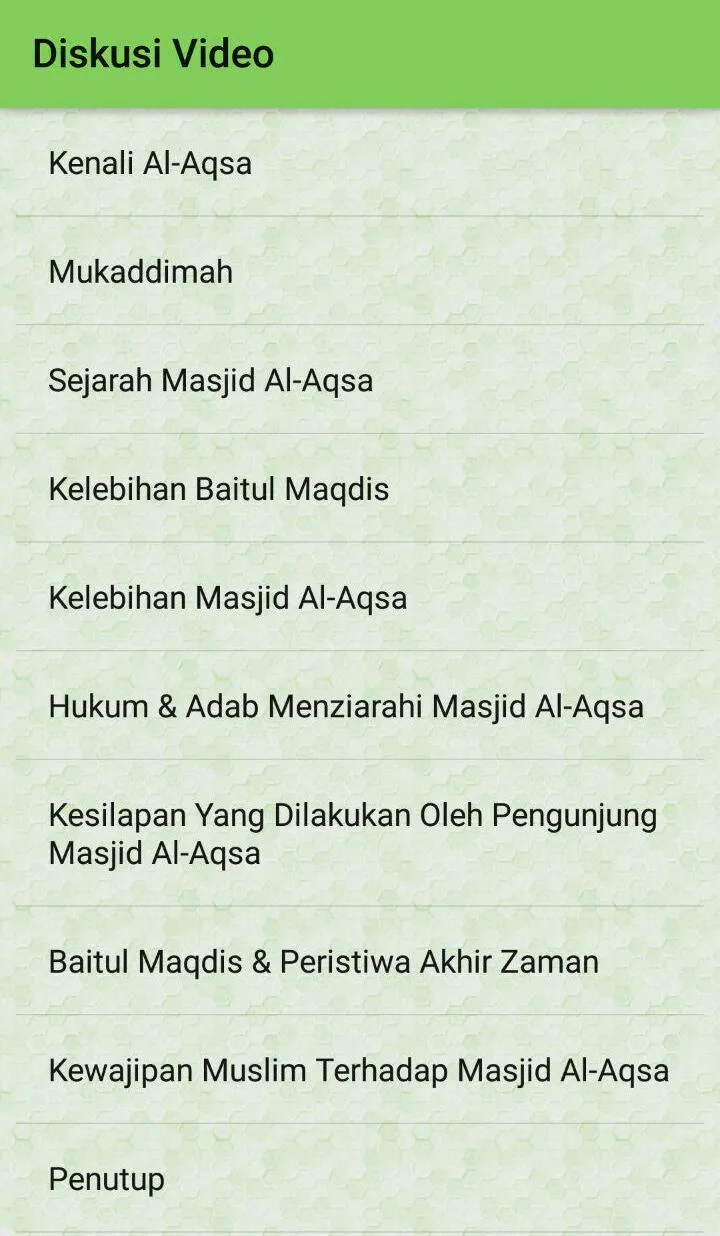 FAHAM FIQH AL-AQSA | Indus Appstore | Screenshot