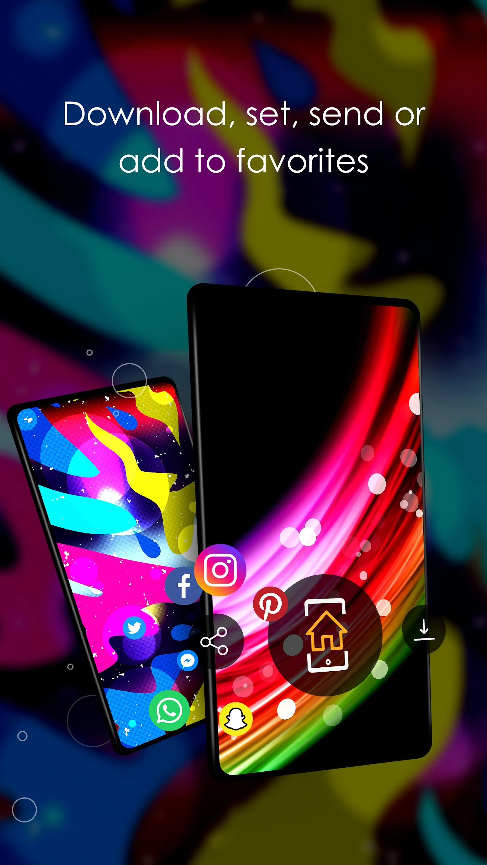 Wallpapers 4K abstract | Indus Appstore | Screenshot