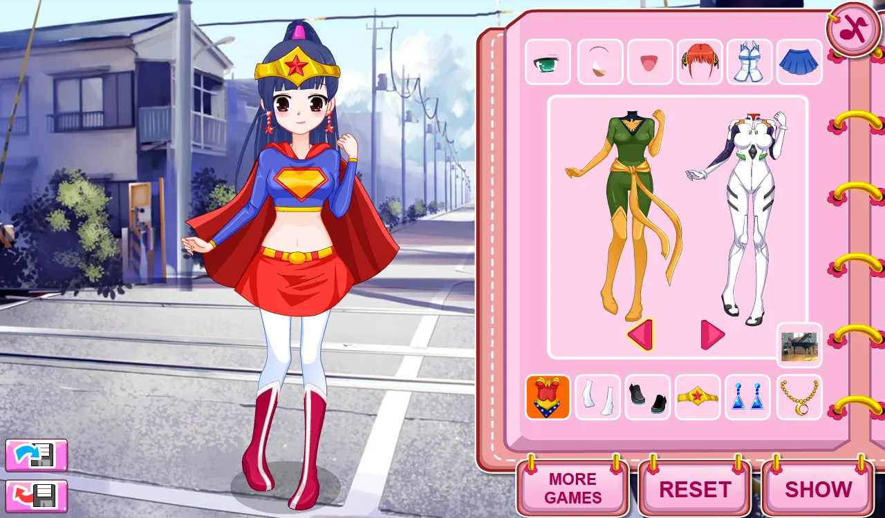 Cosplay Girls, Dress Up Game | Indus Appstore | Screenshot