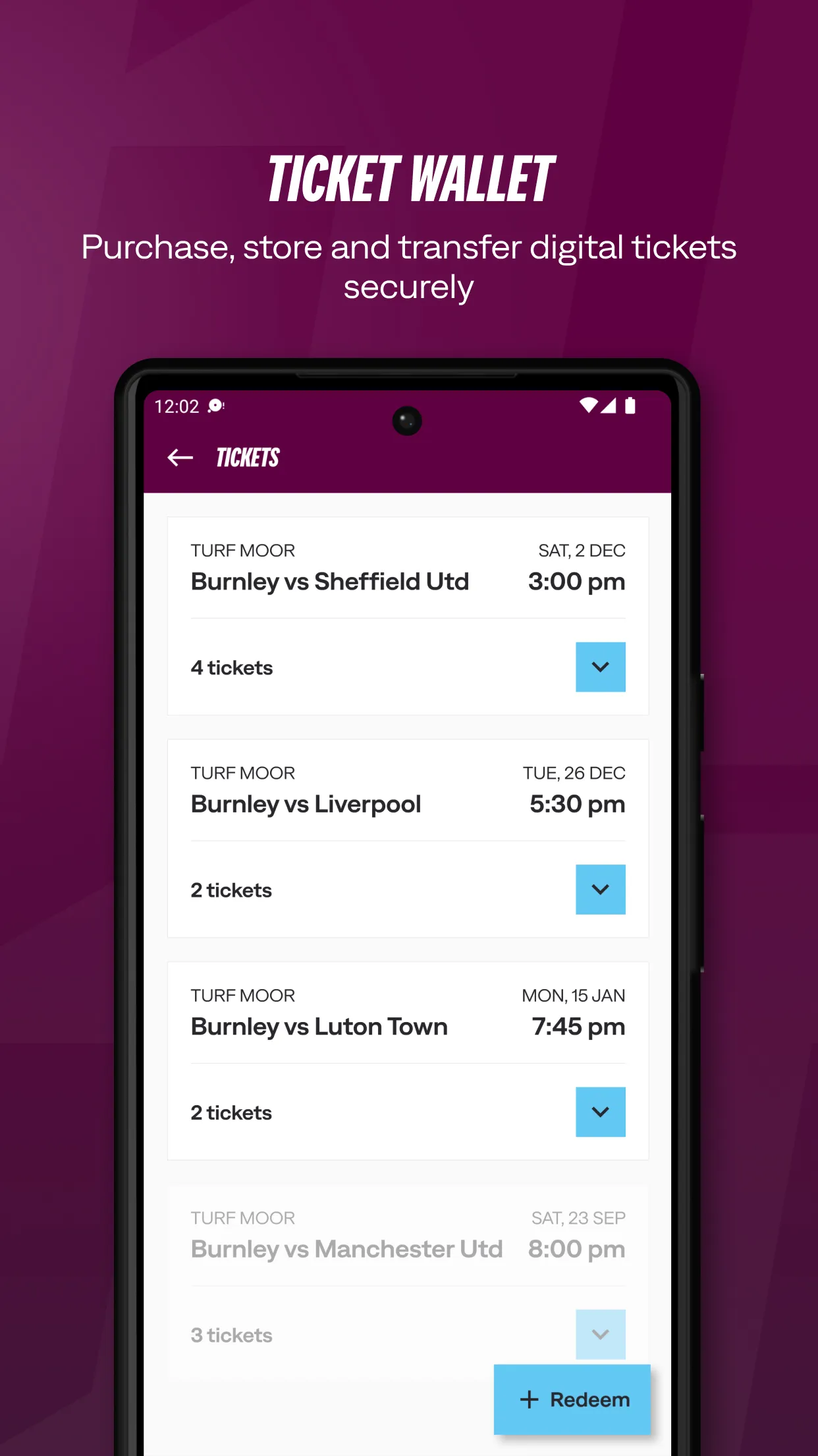 Burnley FC | Indus Appstore | Screenshot