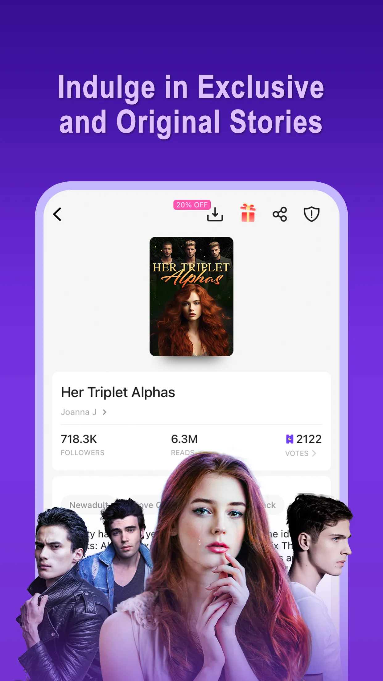 Dreame-Read Romance Stories | Indus Appstore | Screenshot