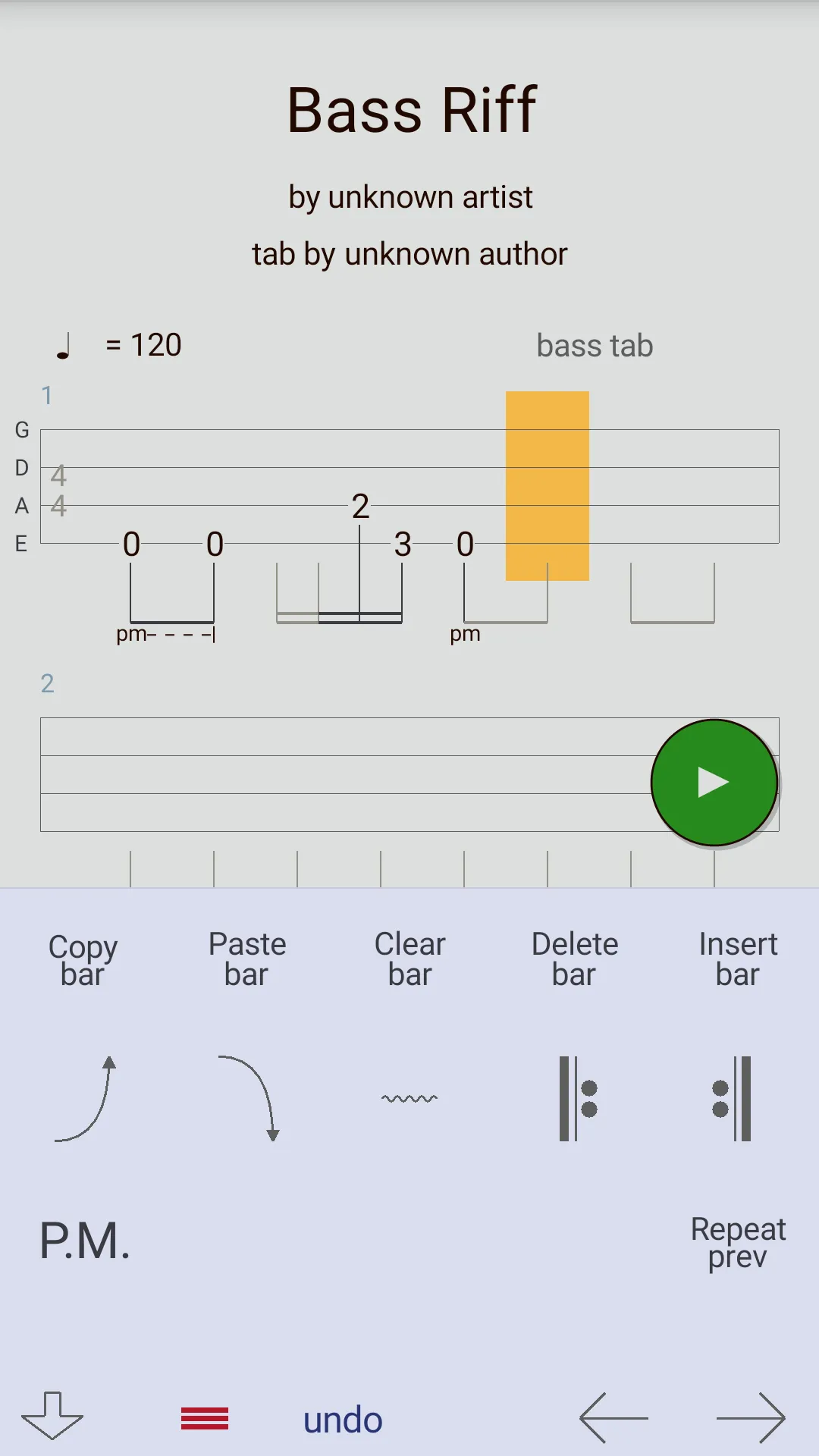 Guitar Tabs X | Indus Appstore | Screenshot