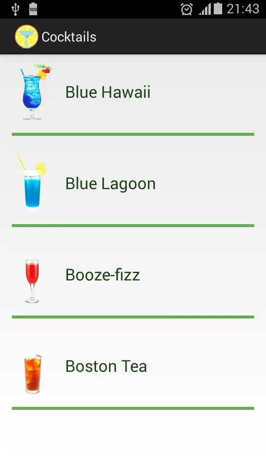 Cocktails | Indus Appstore | Screenshot