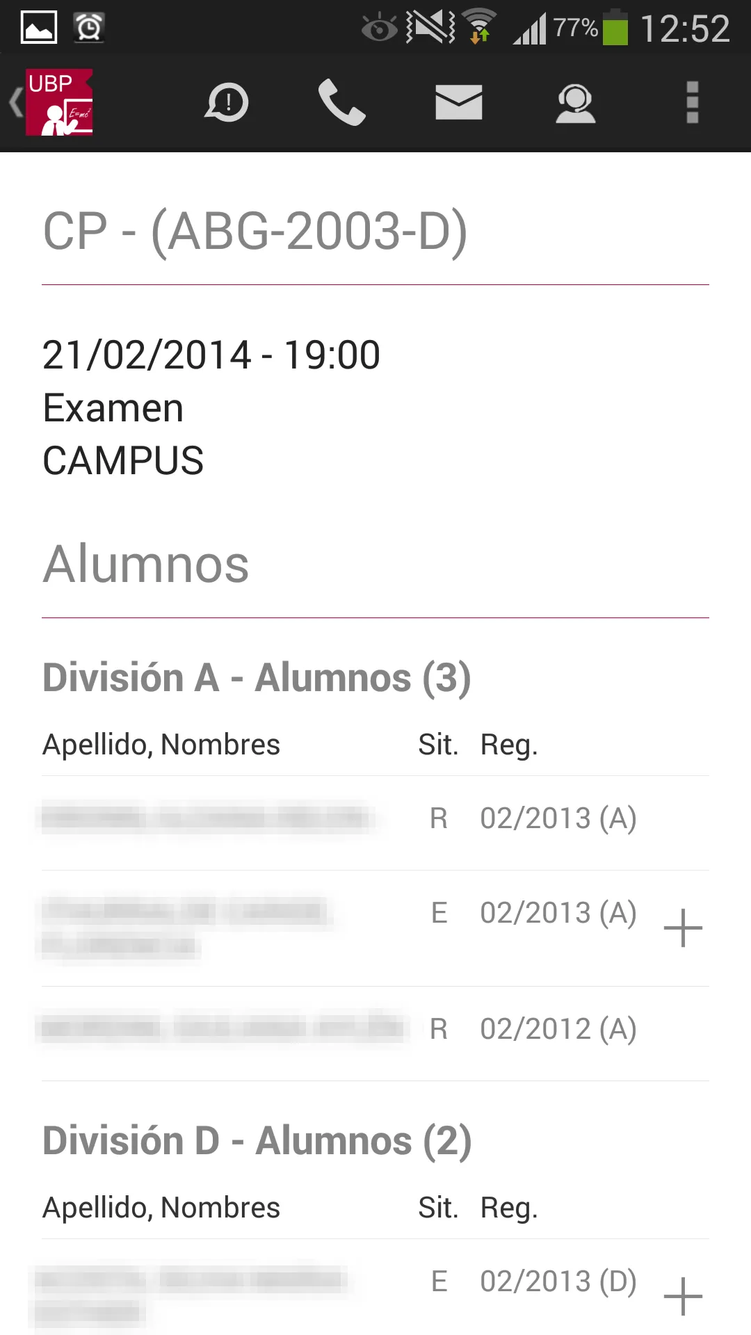 MiUBP Móvil Docentes | Indus Appstore | Screenshot