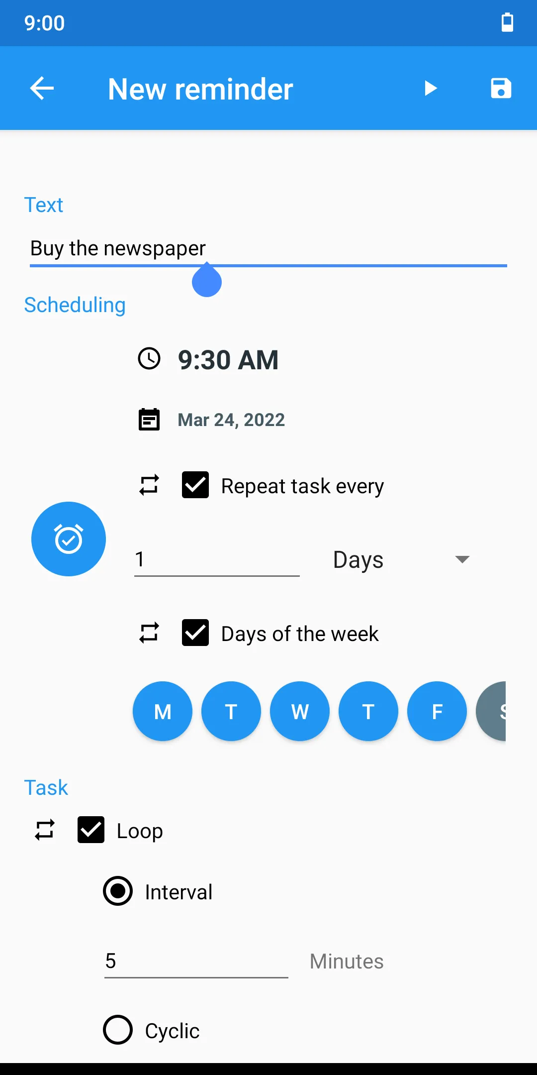 Voice Reminder | Indus Appstore | Screenshot