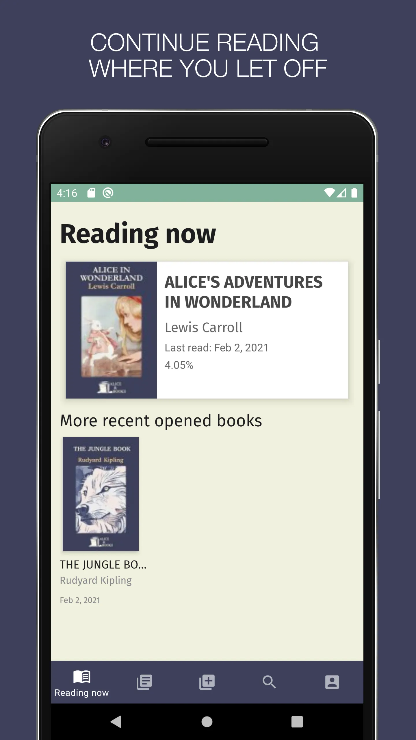 Classic books - AliceAndBooks | Indus Appstore | Screenshot